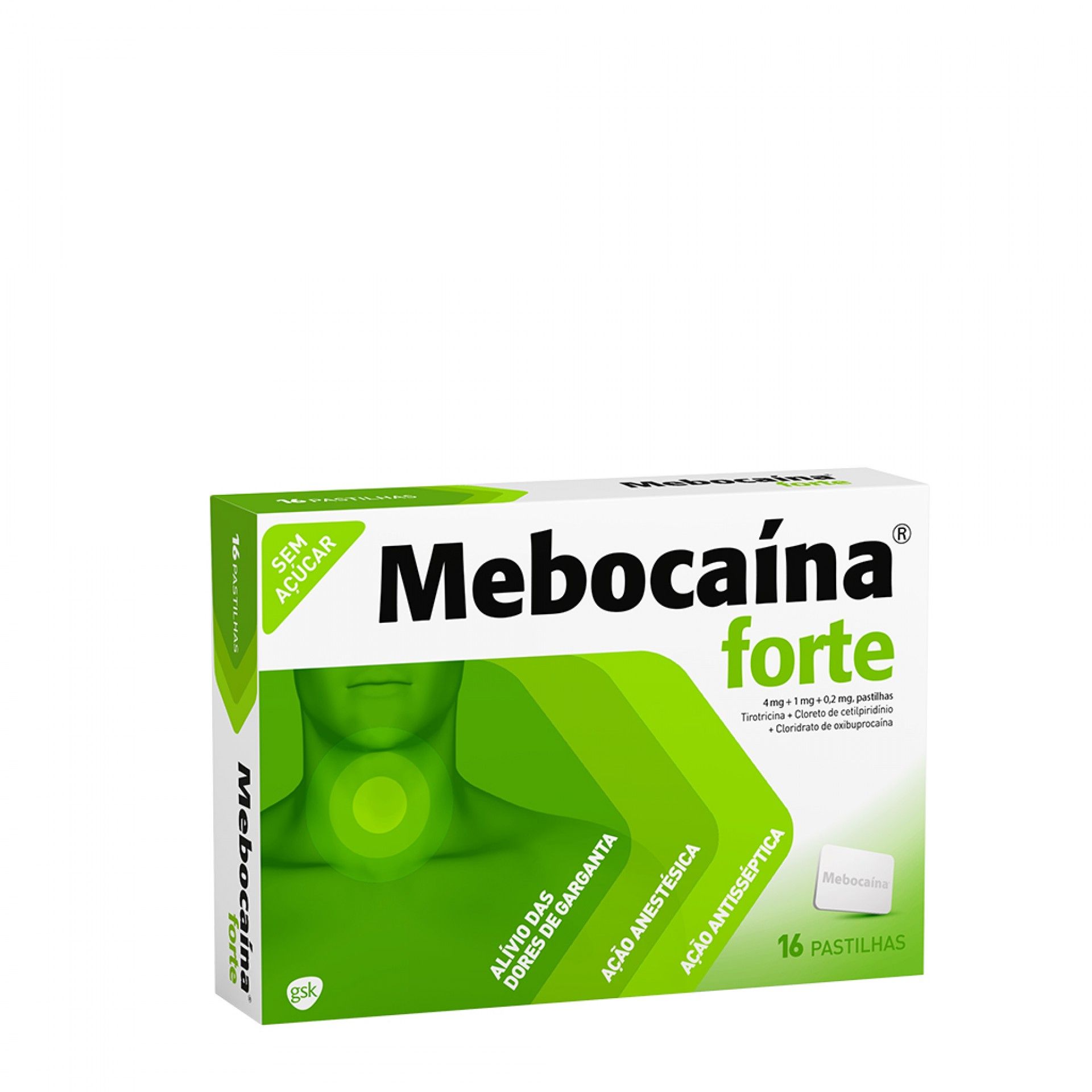 Mebocaína Forte 4 mg x16