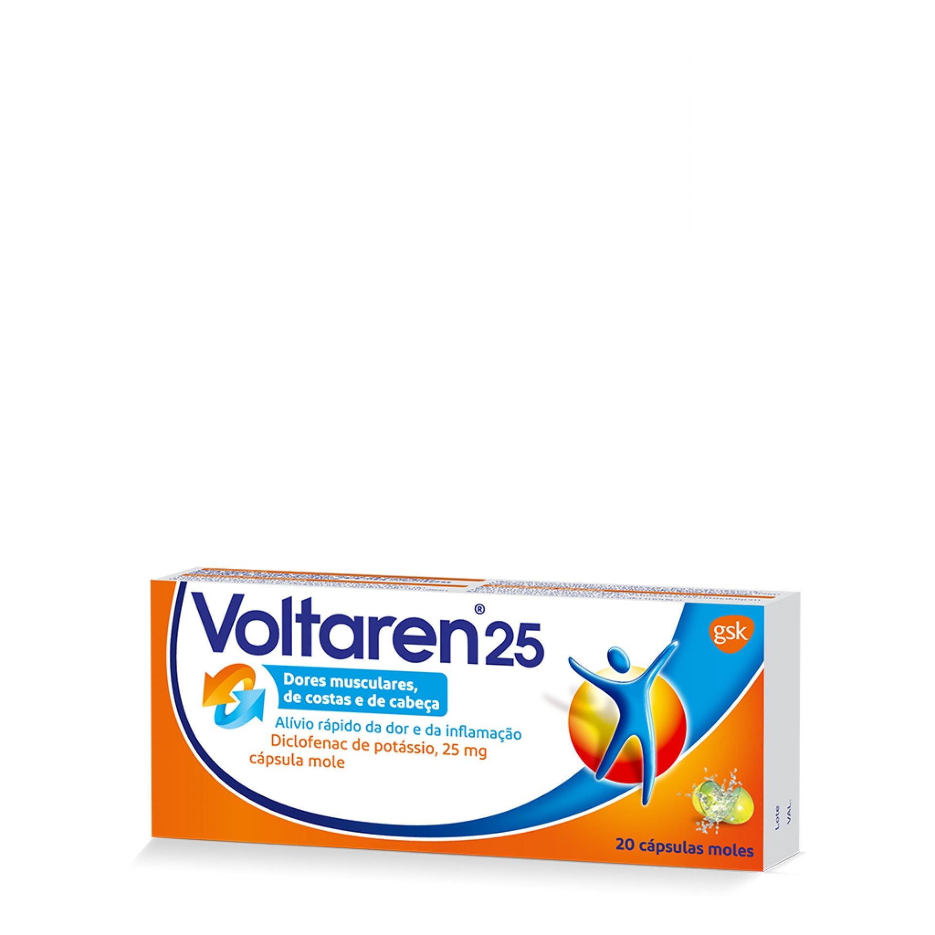 Voltaren 25mg Cápsulas Moles