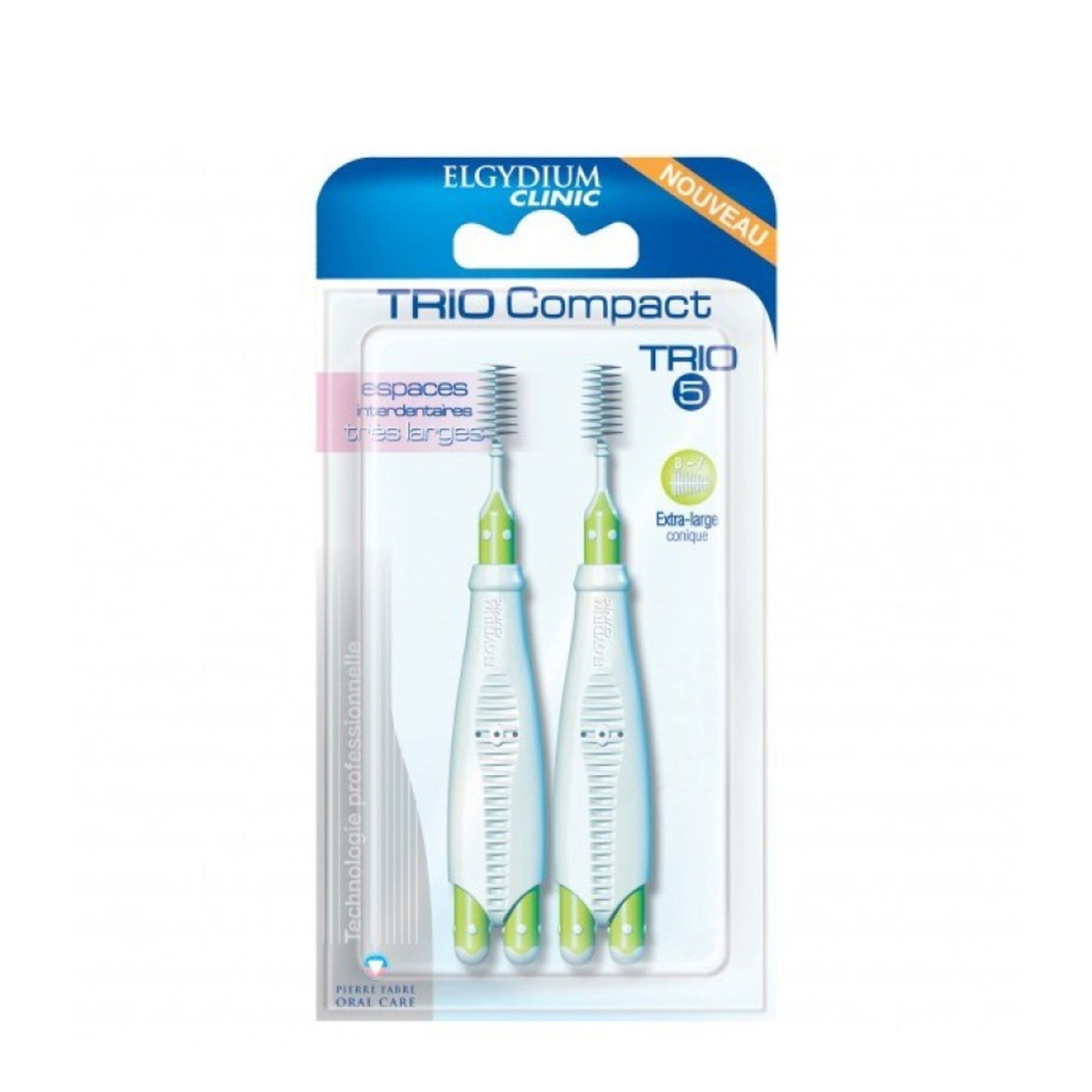Elgydium Clinic Escovilhão Trio Compact Extra-Largo