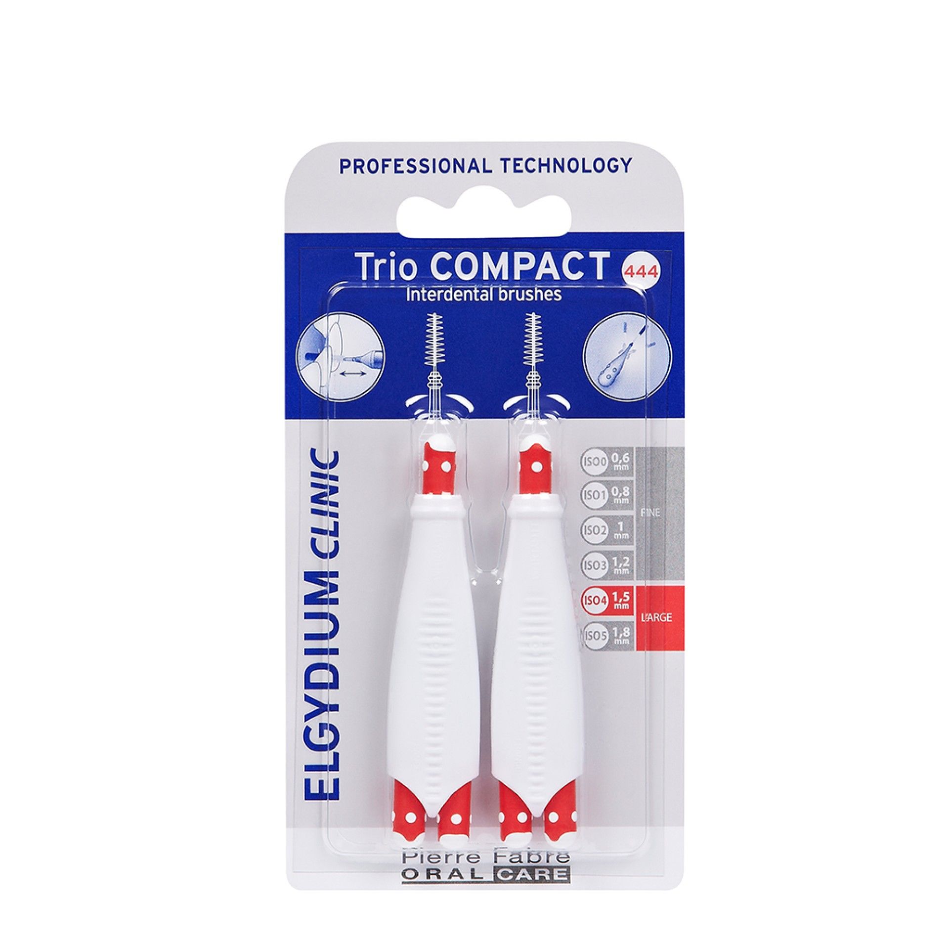 Elgydium Clinic Escovilhão Trio Compact Largo