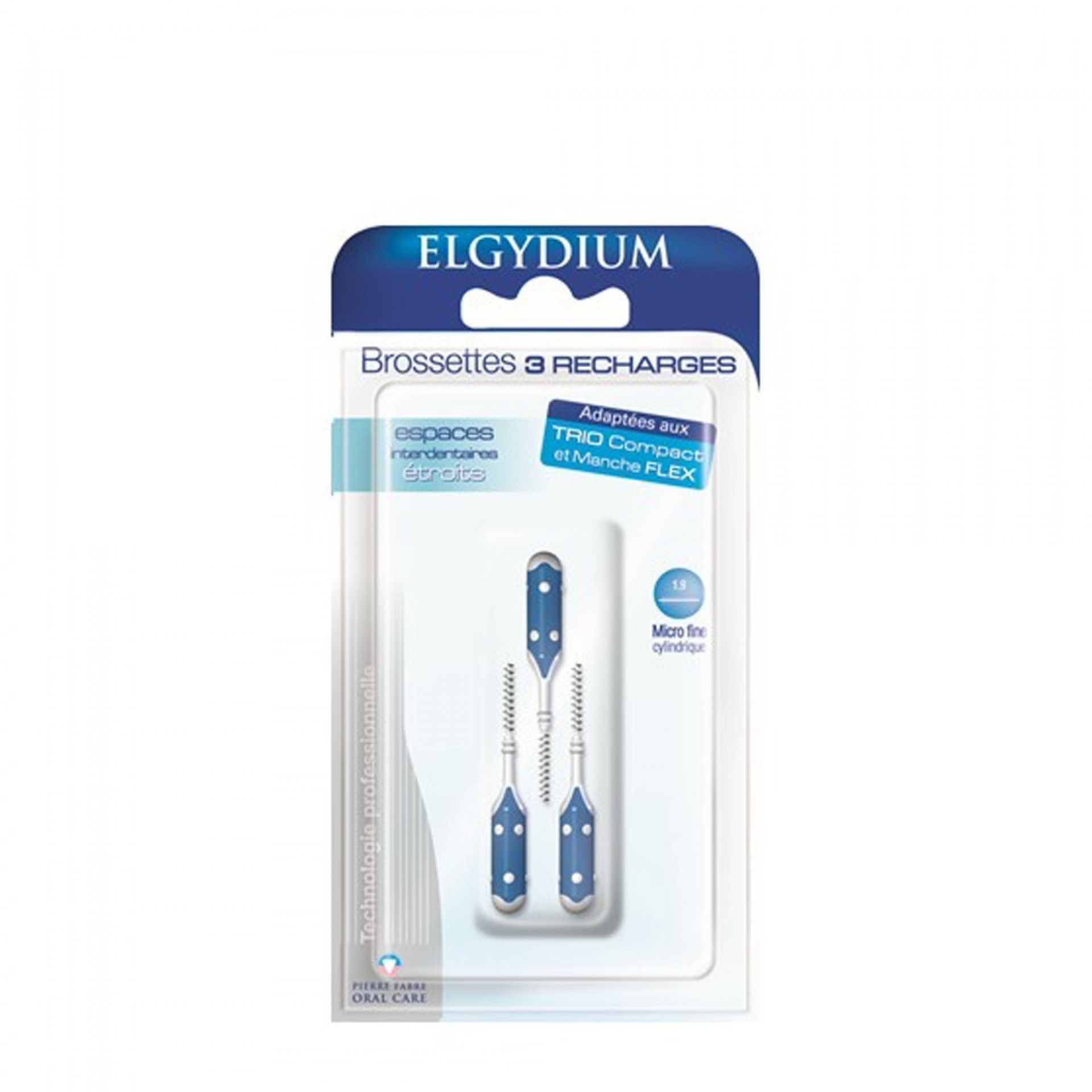 Elgydium Clinic Recarga Flex Escovilhão Azul Extra-Fino