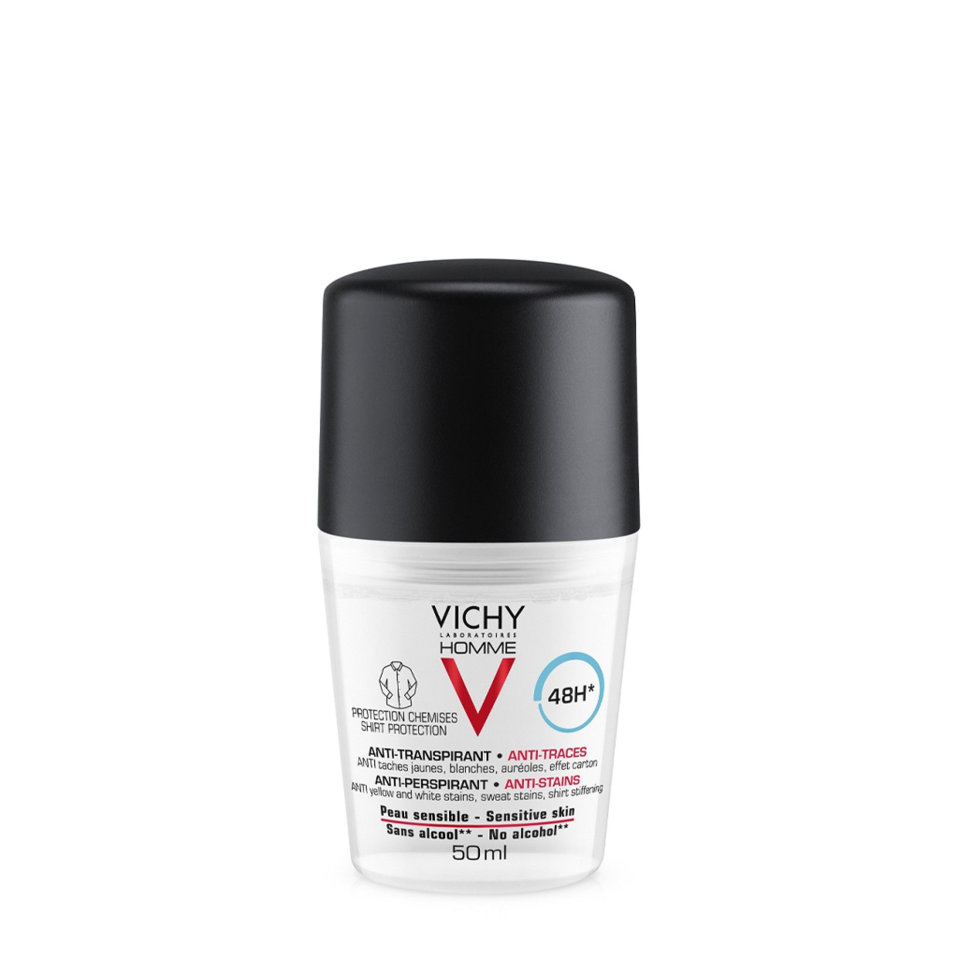 Vichy Homme Desodorizante Anti-Manchas 48H