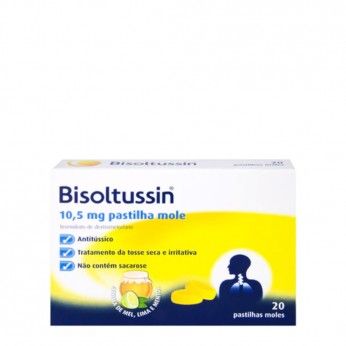 Bisoltussin 10,5 mg 20 Pastilhas