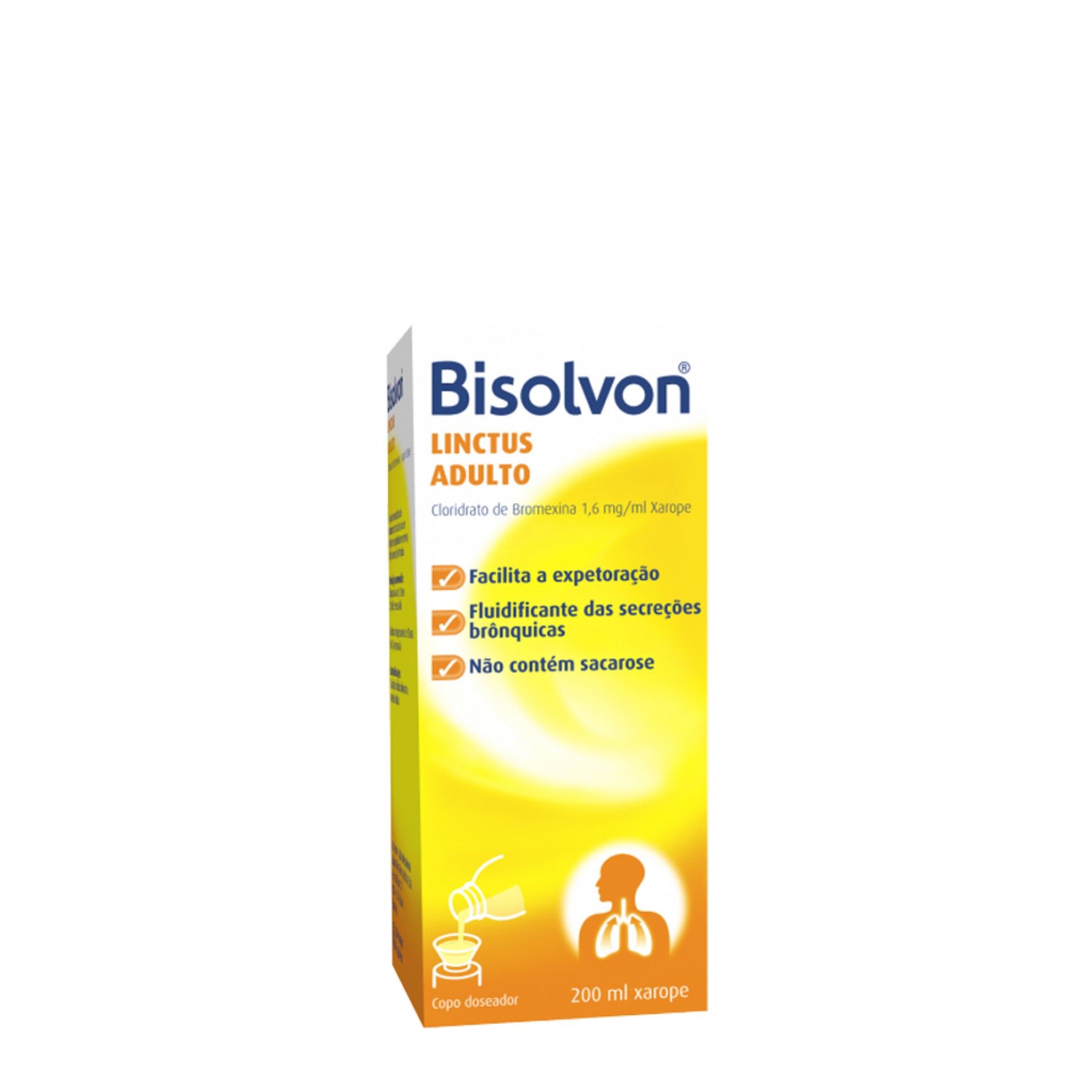 Bisolvon Linctus Xarope Adulto 200 ml