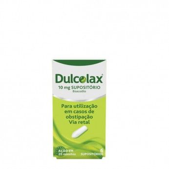 Dulcolax 10 mg 6 Supositórios
