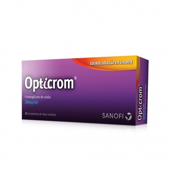 Opticrom 20 mg/ml 0,3 ml 20 Unidoses