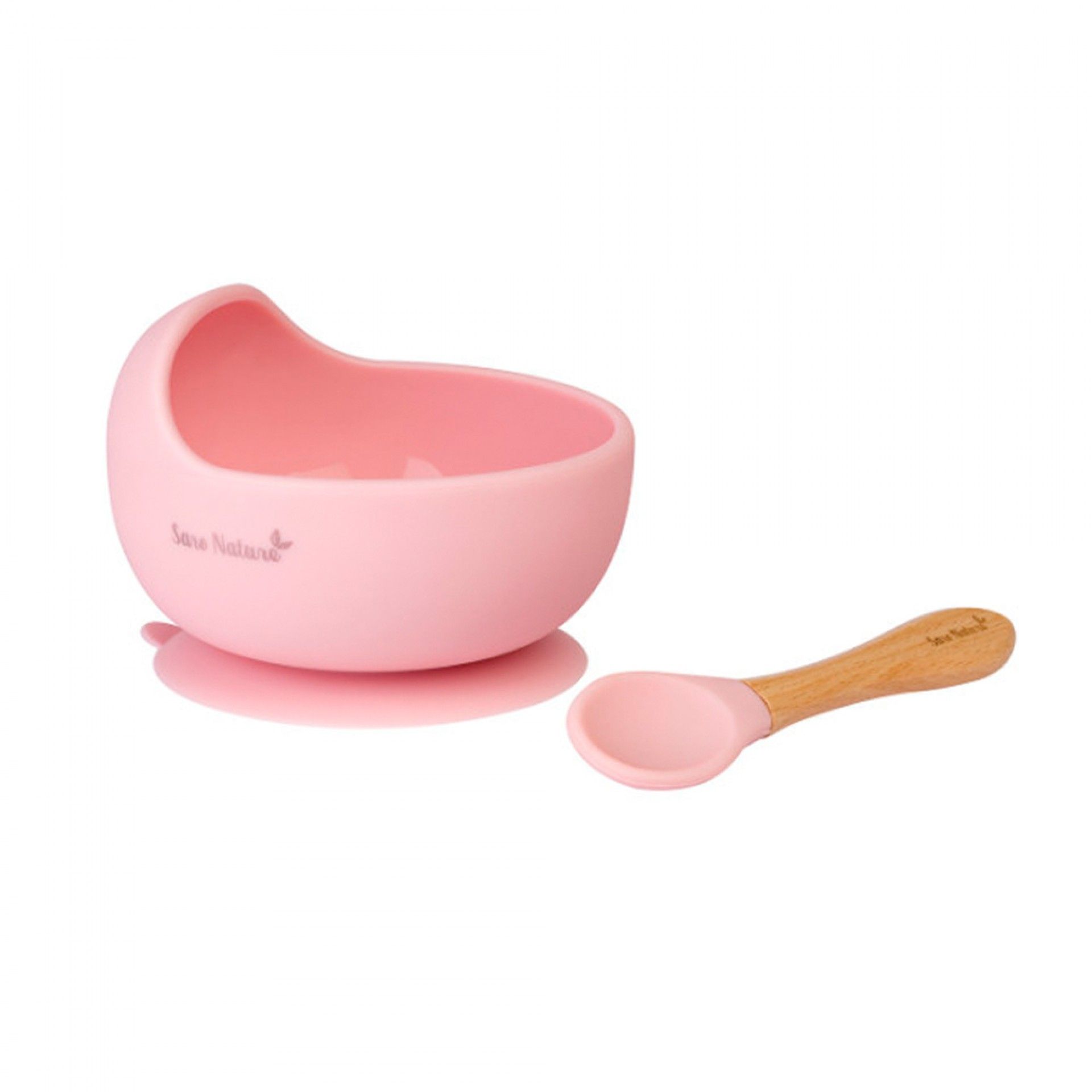 Saro Set de Alimentação Wave Rosa