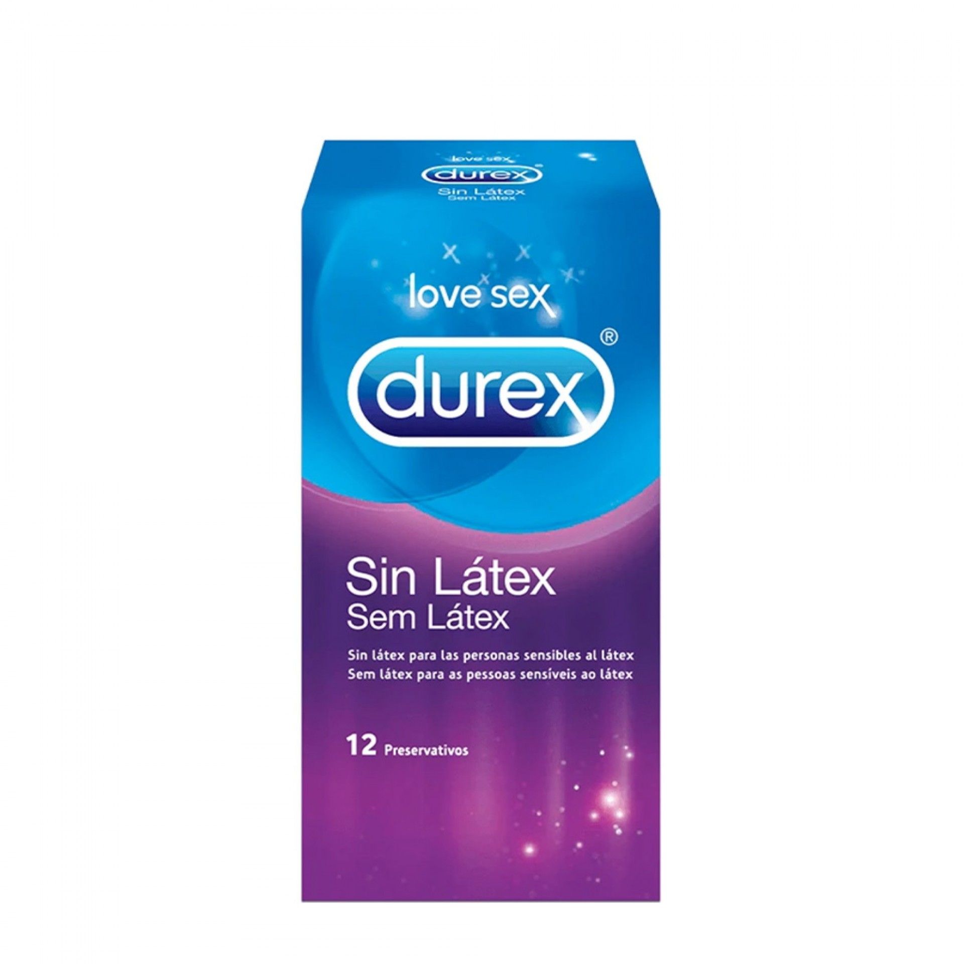 Durex Sem Látex 12 Preservativos