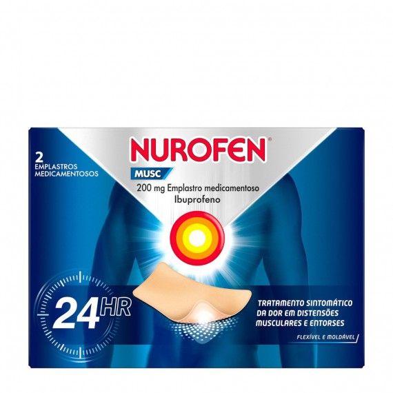 Nurofen Musc 200 mg 2 Emplastros Medicamentosos