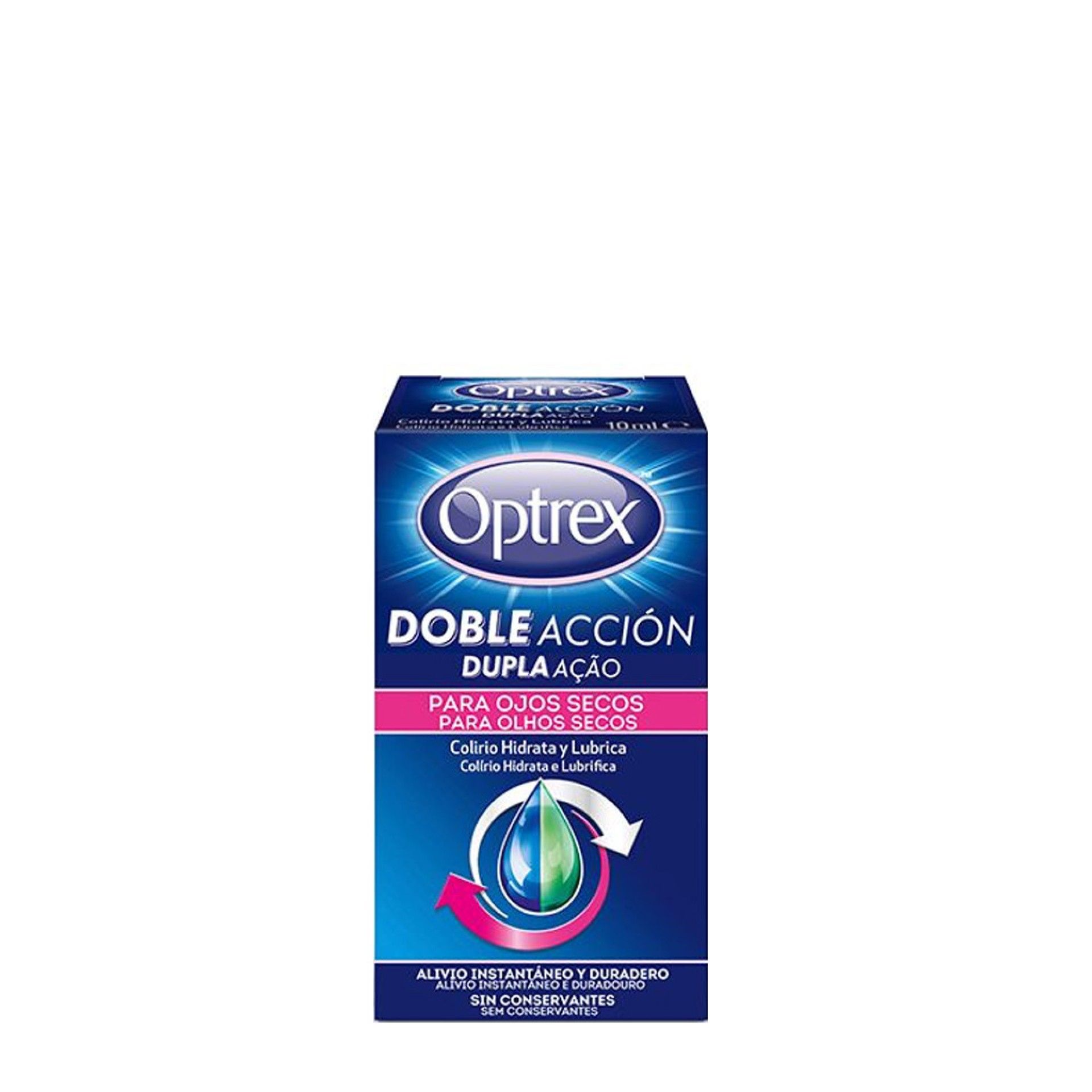 Optrex Colírio Dupla Ação Olhos Secos 20 Unidoses