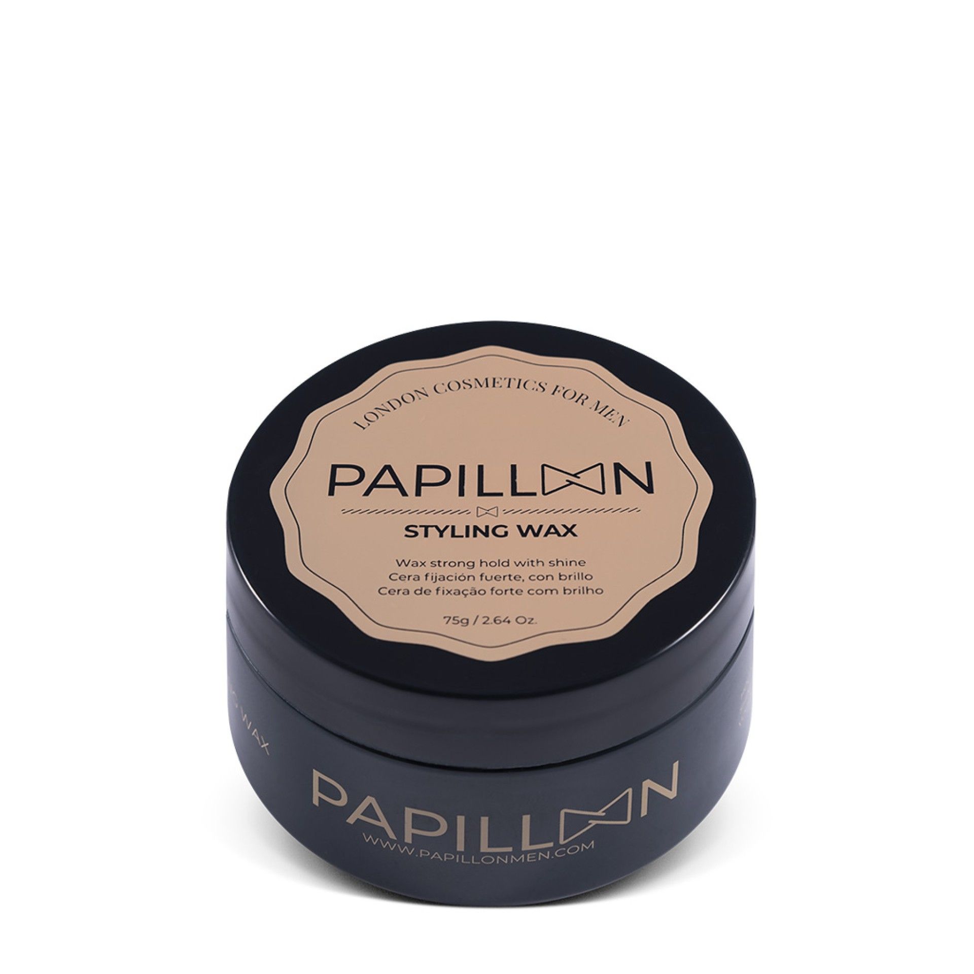 Papillon Styling Cera Fixação Forte com Brilho