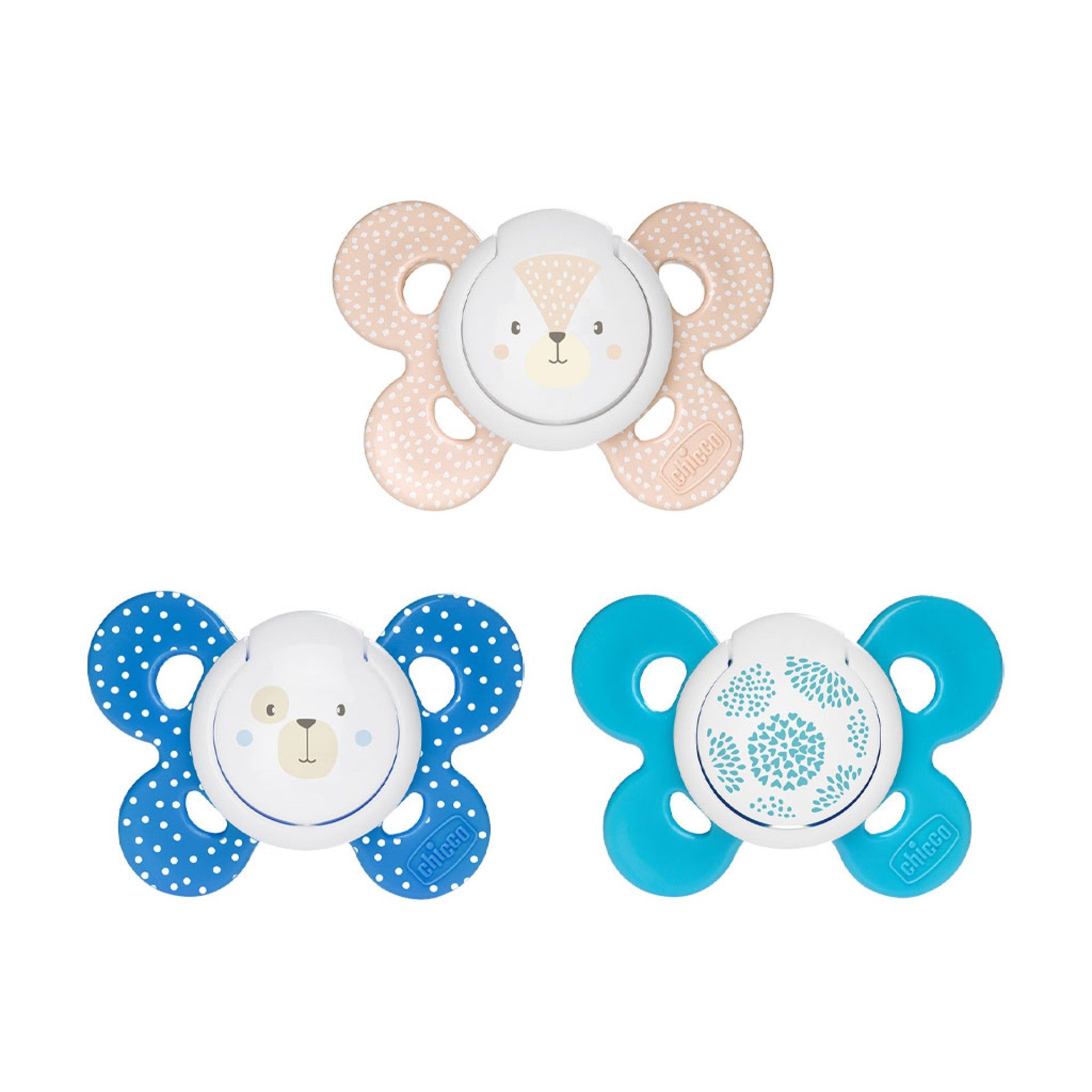 Chicco Chupeta Physio Comfort Boy 6-16m 2 un