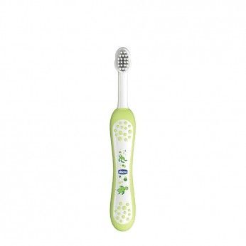 Chicco Escova de Dentes Verde 6m+