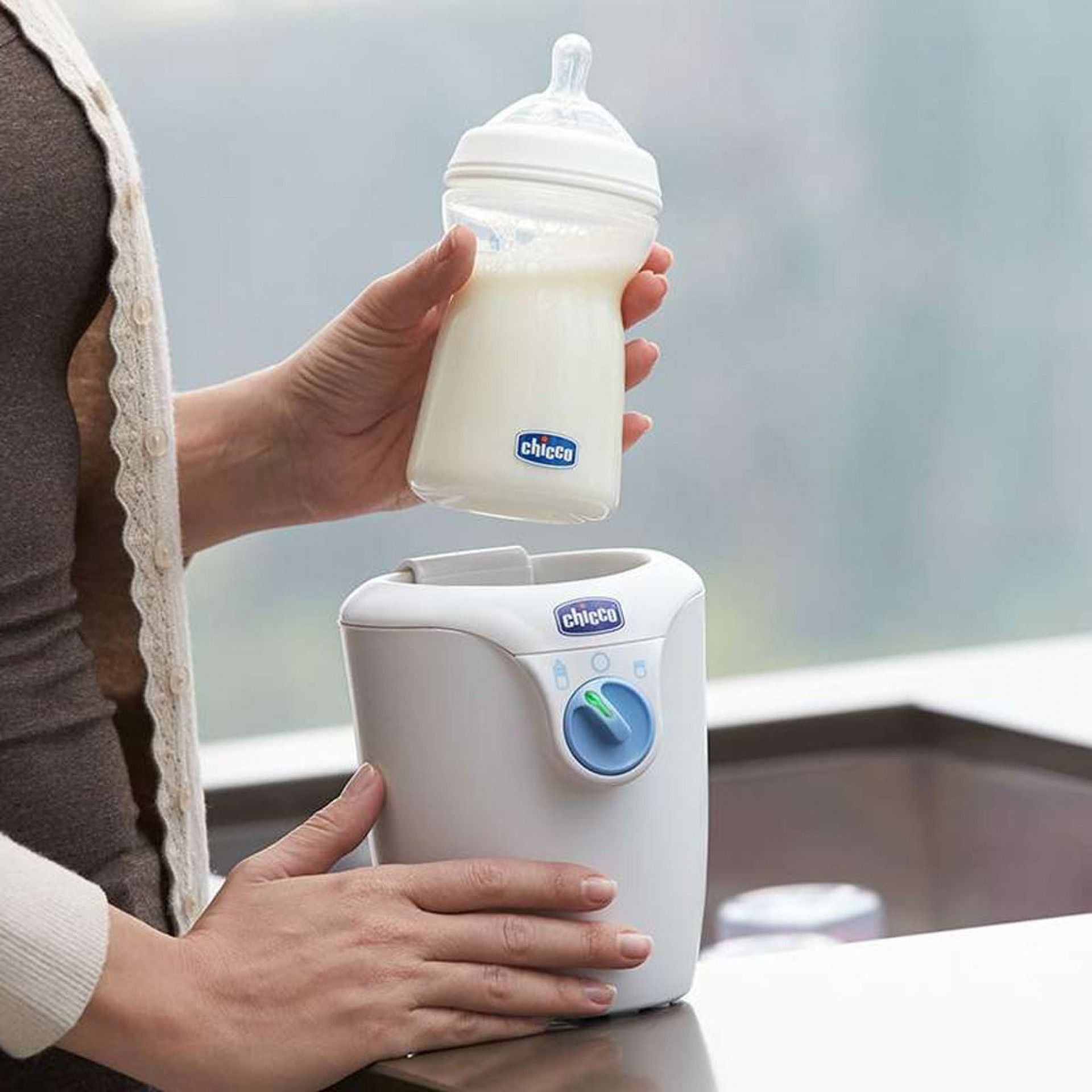 Chicco Aquecedor de Biberões Casa-Auto Step Up