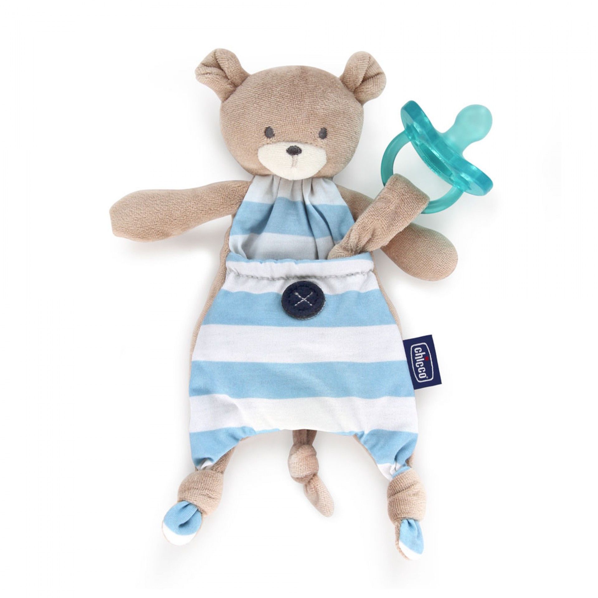 Chicco Pocket Friend Porta-Chupetas Boy 0m+