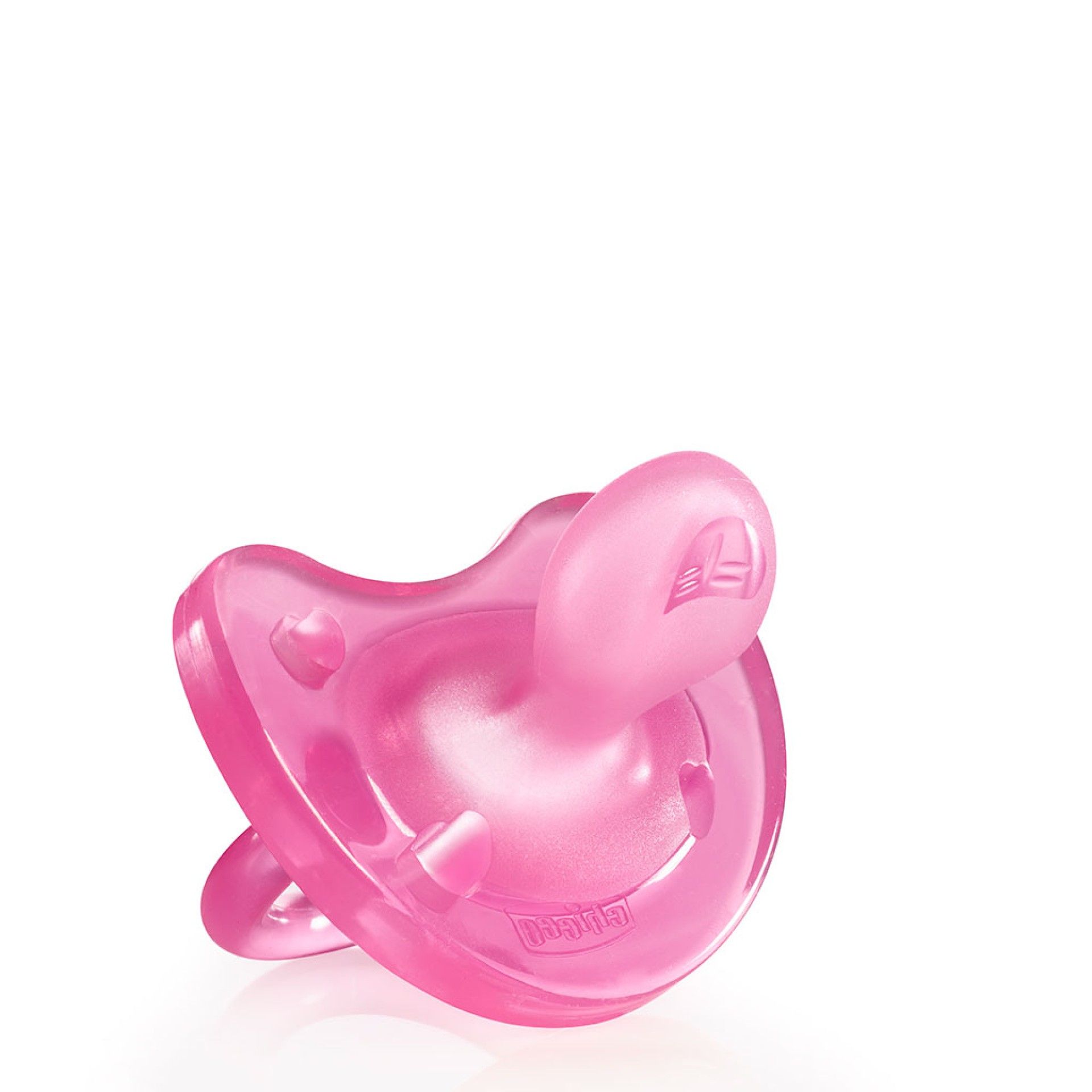 Chicco Chupeta Physio Soft Silicone Rosa 6-16m