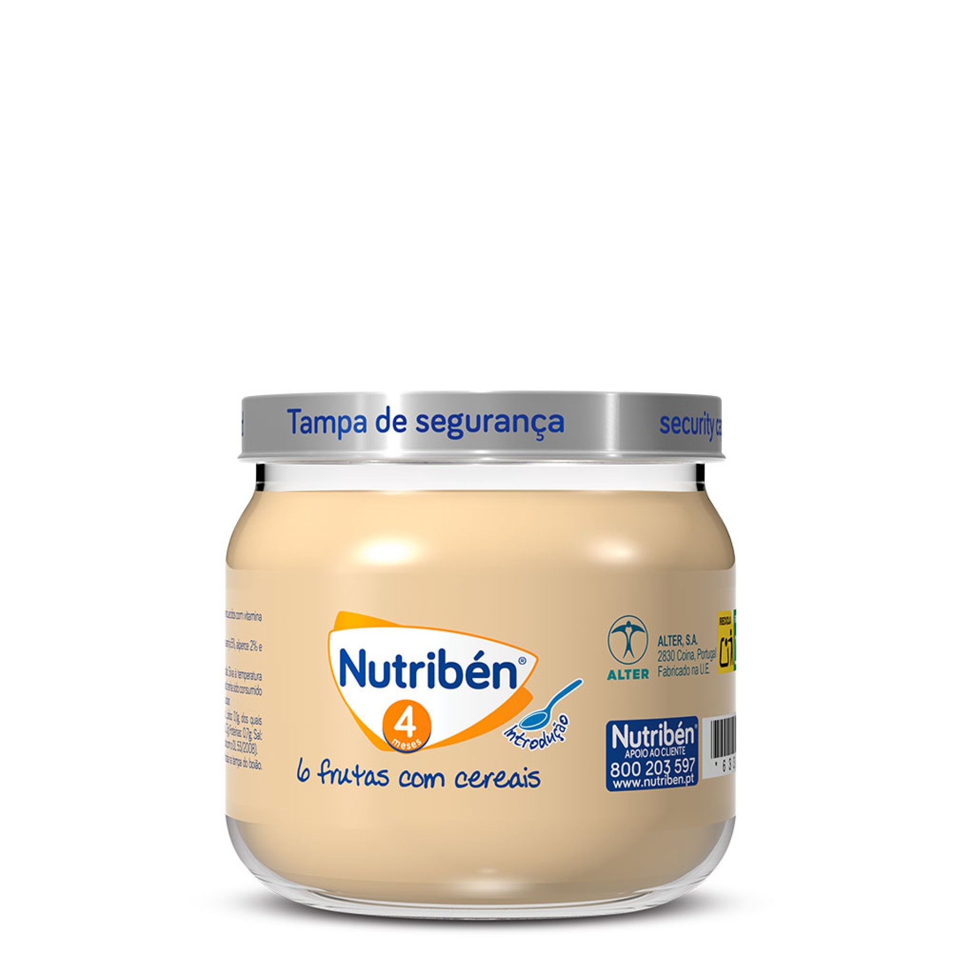 Nutribén Boião 6 Frutas com Cereais