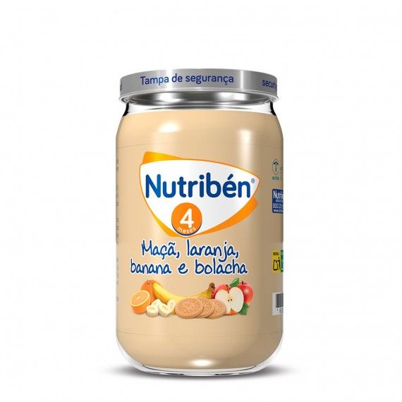 Nutribn Boio Ma, Laranja, Banana e Bolacha