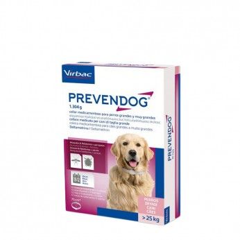 Prevendog 1,304 g Coleira Medicamentosa Cães +25 kg