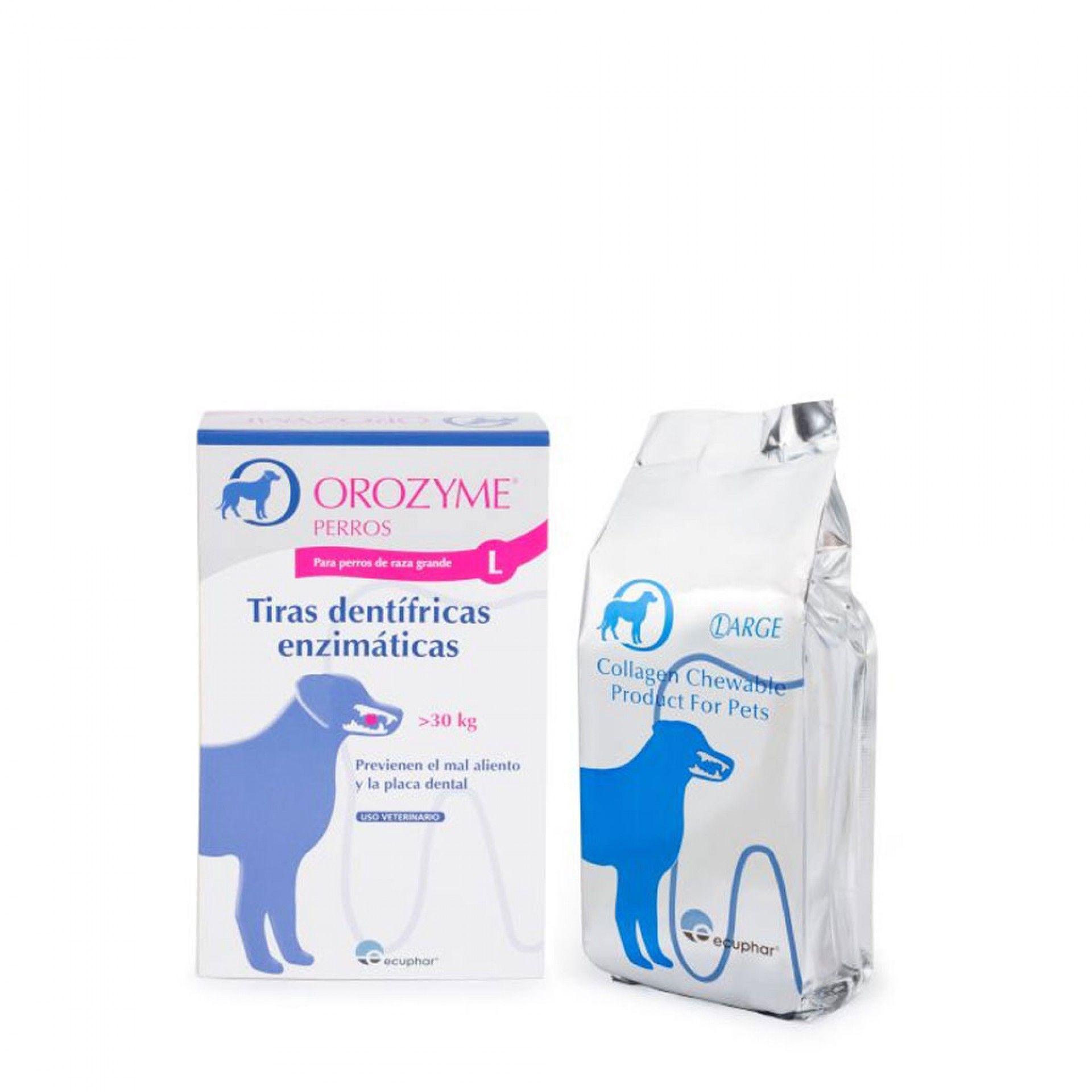 Orozyme Higiene Oral Cães Grandes 7 Snacks