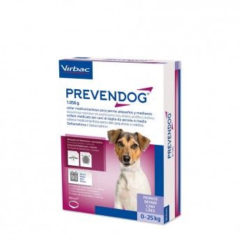Prevendog 1,056 g Coleira Medicamentosa Cães 0-25 kg