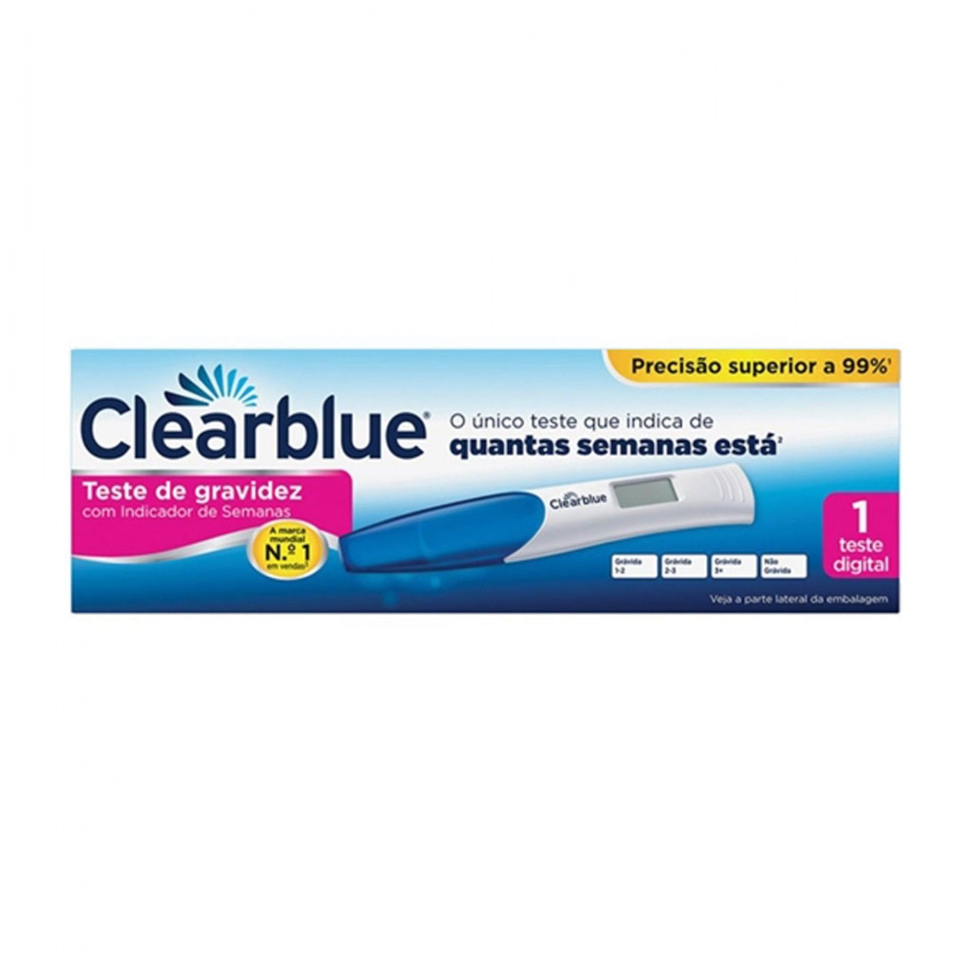 Clearblue Digital Teste Gravidez Indicador Semanas