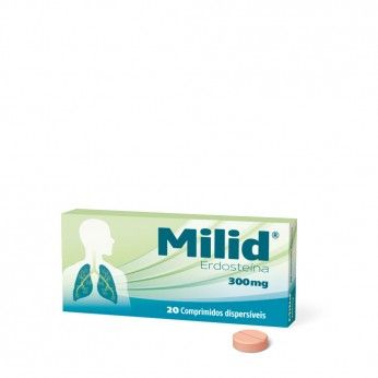 Milid 300 mg 20 Comprimidos Dispersíveis