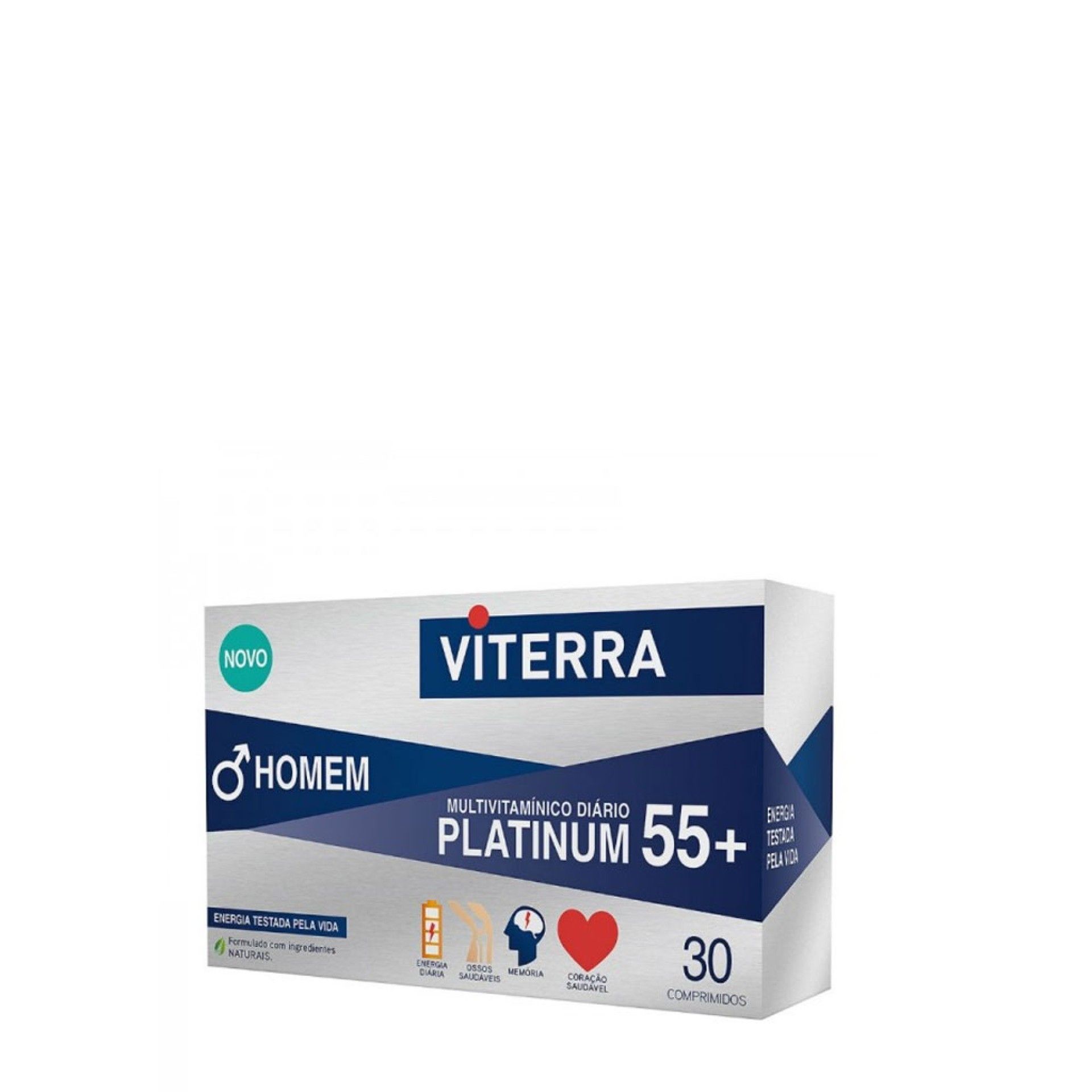 VIterra Platinium 55+ Homem 30 Comprimidos