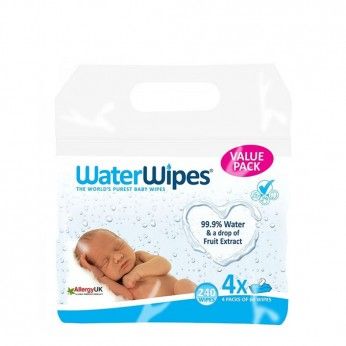 Waterwipes Beb� 60 Toalhitas