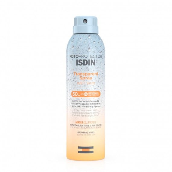 Isdin Fotoprotector Wet Skin Spray Transparente SPF50