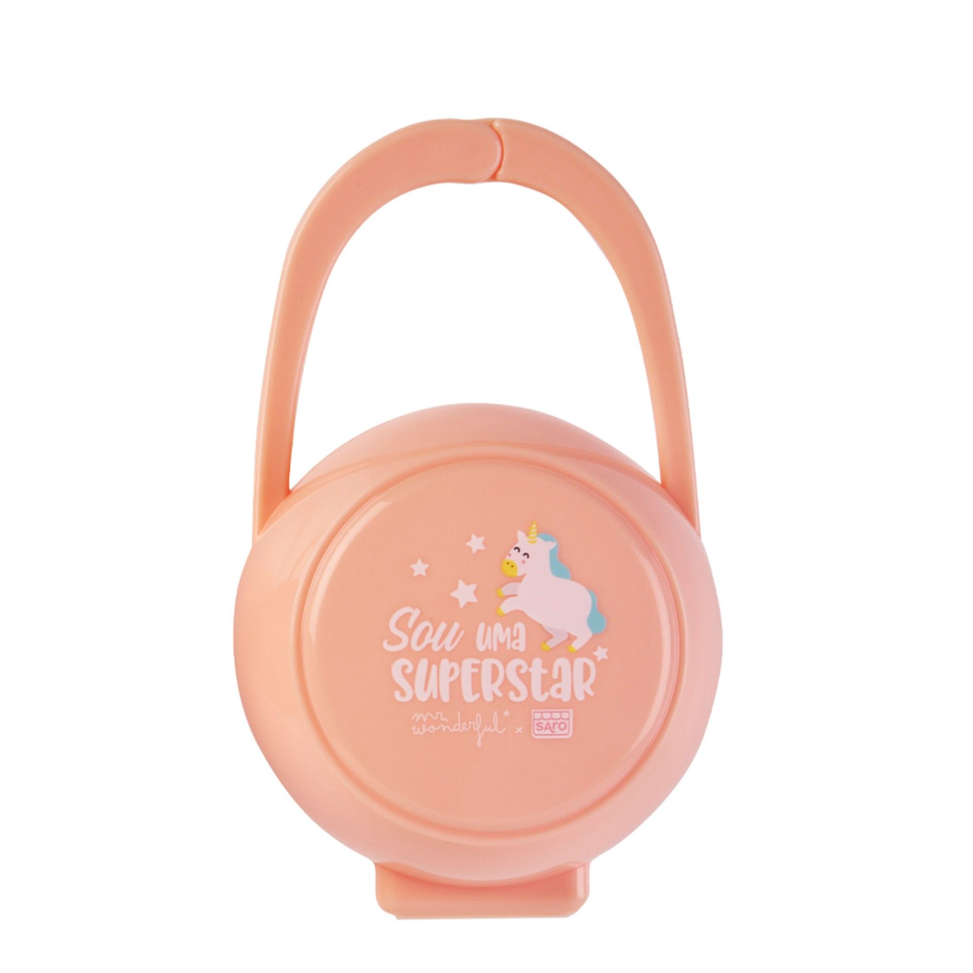 Saro Caixa Porta-Chupetas Mr. Wonderful