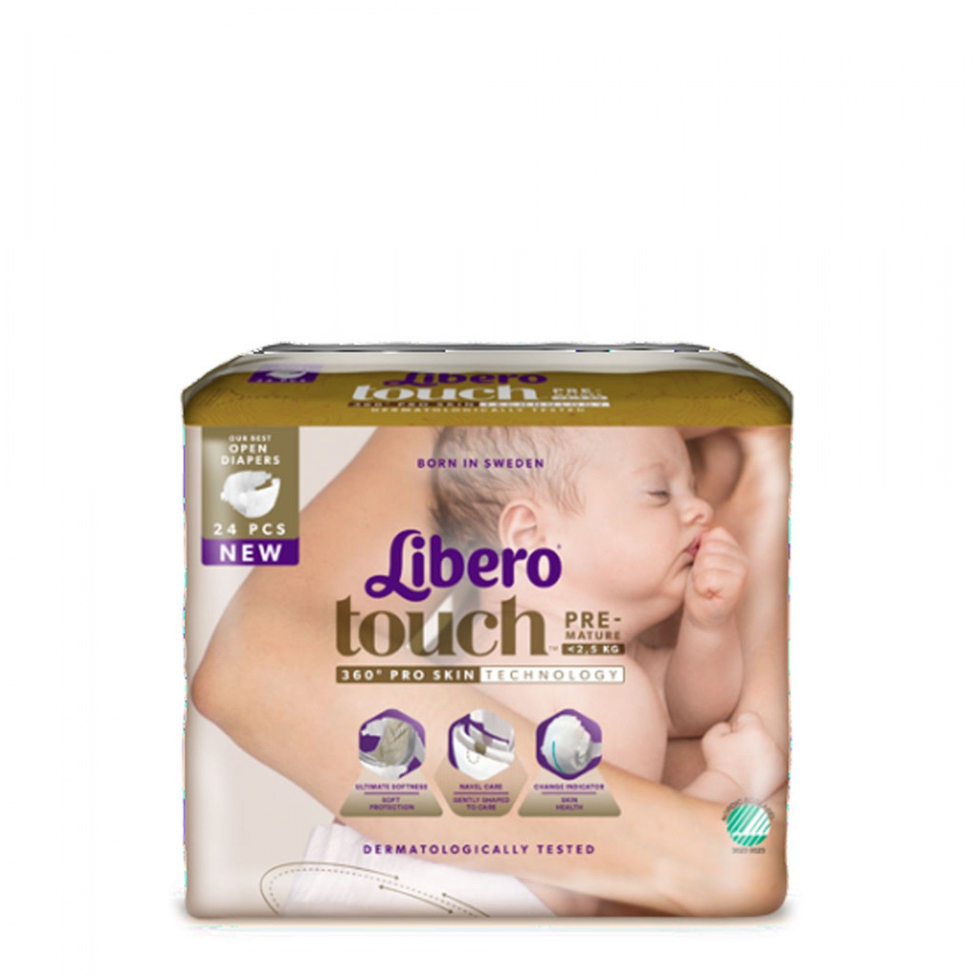 Libero Newborn Premature Fraldas 24 un