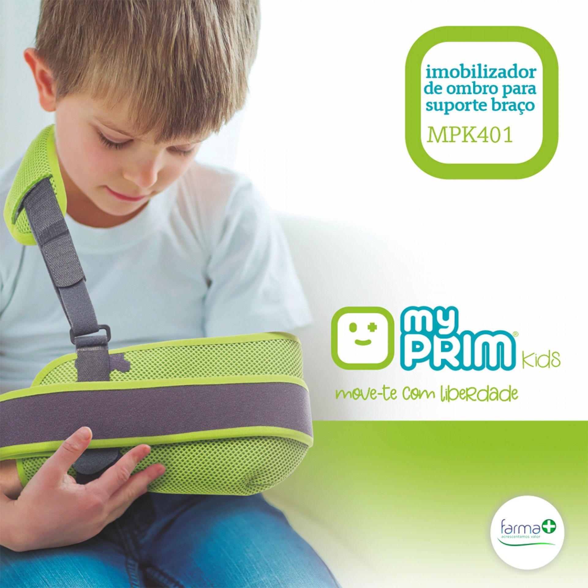 MyPrimKids Imobilizador de Ombro para Suporte de Braço MPK401