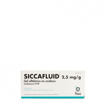 Siccafluid Gel Oftálmico 1.25 mg/0.5 60 Unidoses