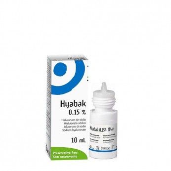 Hyabak Solução Lentes/Olhos 10 ml