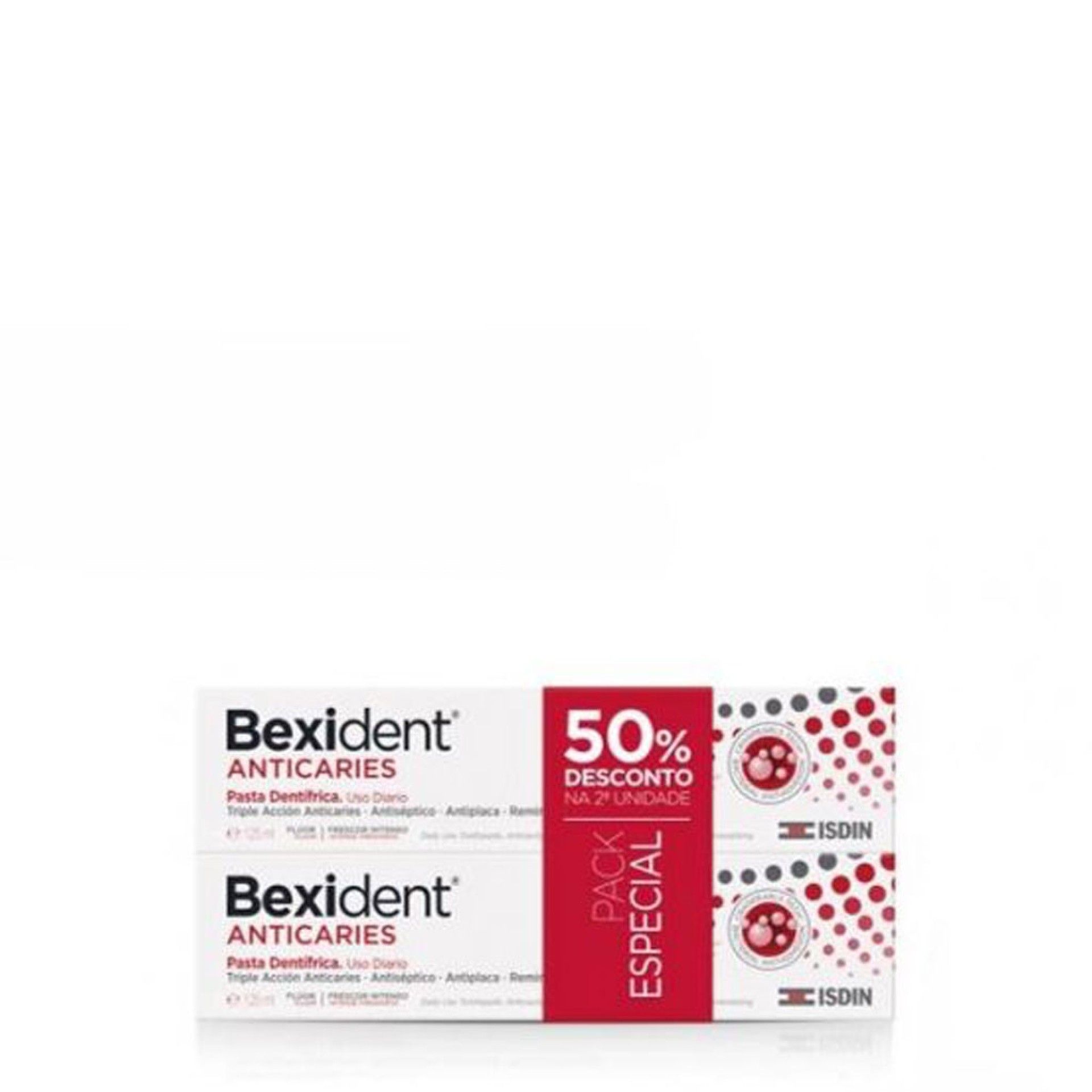 Bexident Anticáries Pasta Dentífrica DUO -50% 2ª Un.