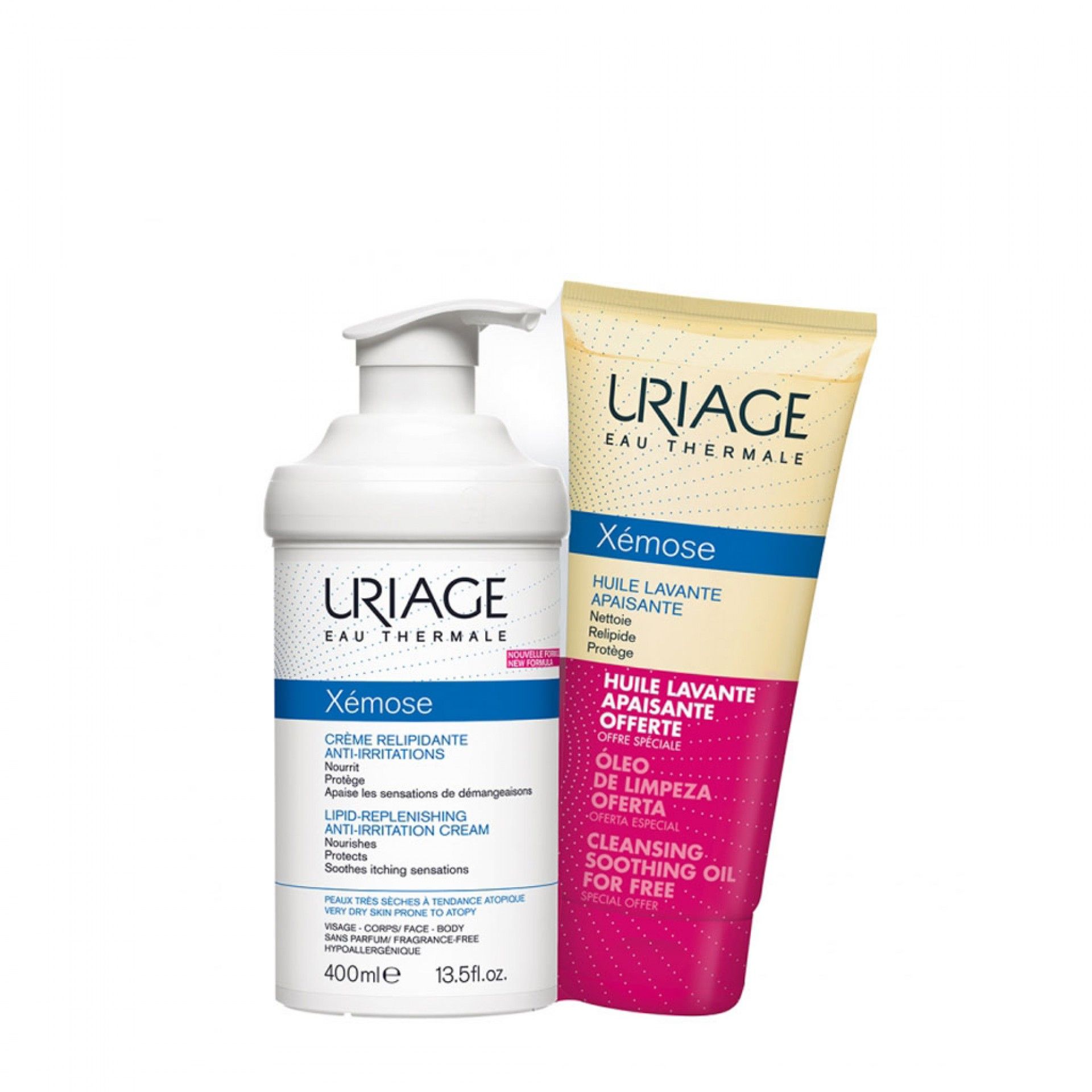 Uriage Xémose Creme Emoliante OFERTA Óleo