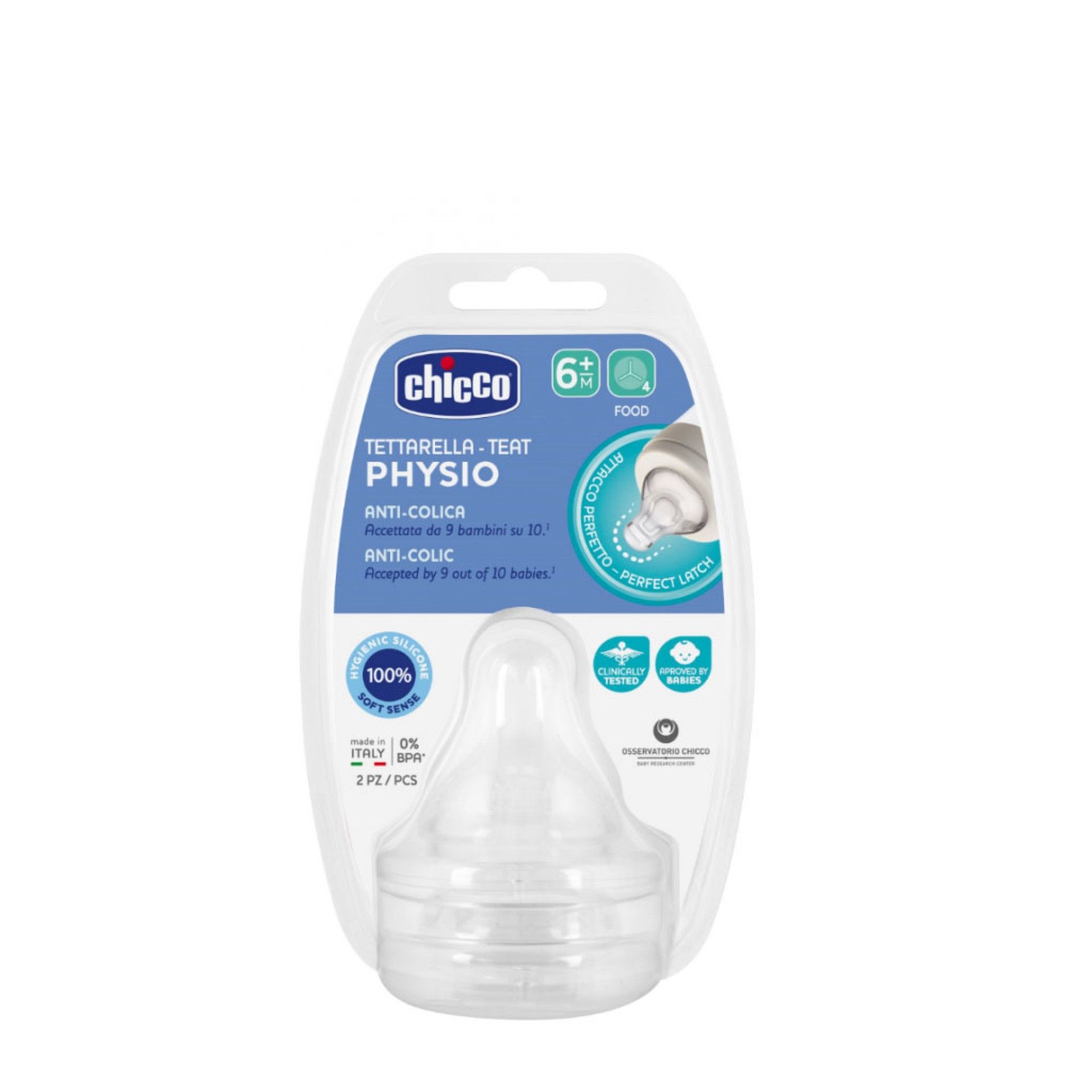 Chicco P5 Tetina Silicone Papa