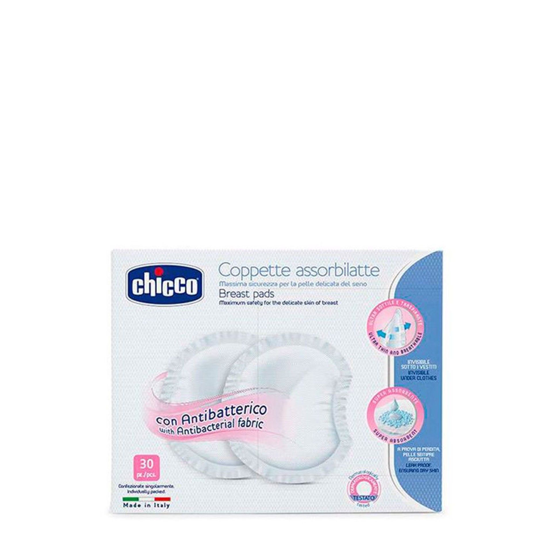 Chicco Discos Absorventes Anti-bacterianos