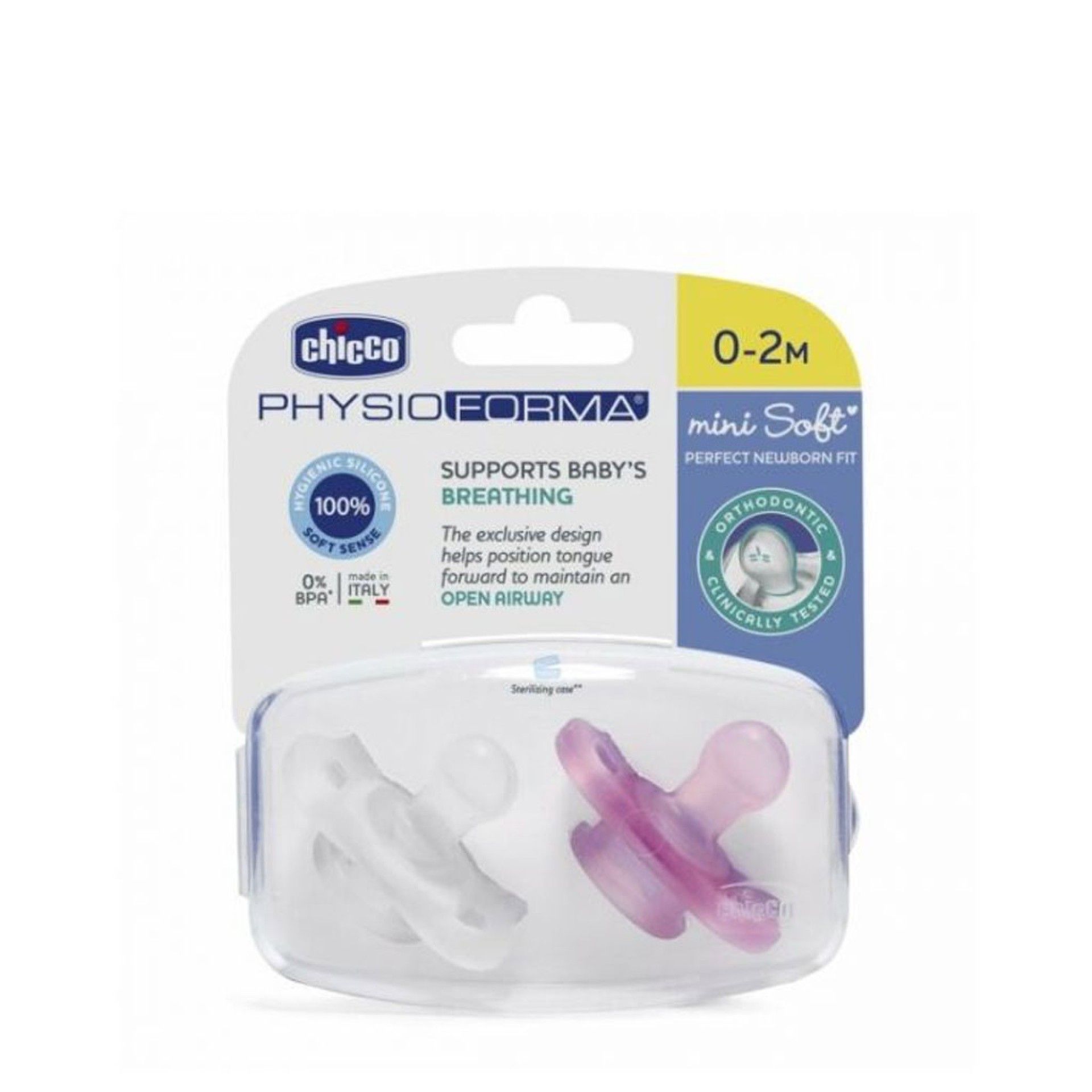 Chicco Chupeta Physio Mini Soft Girl