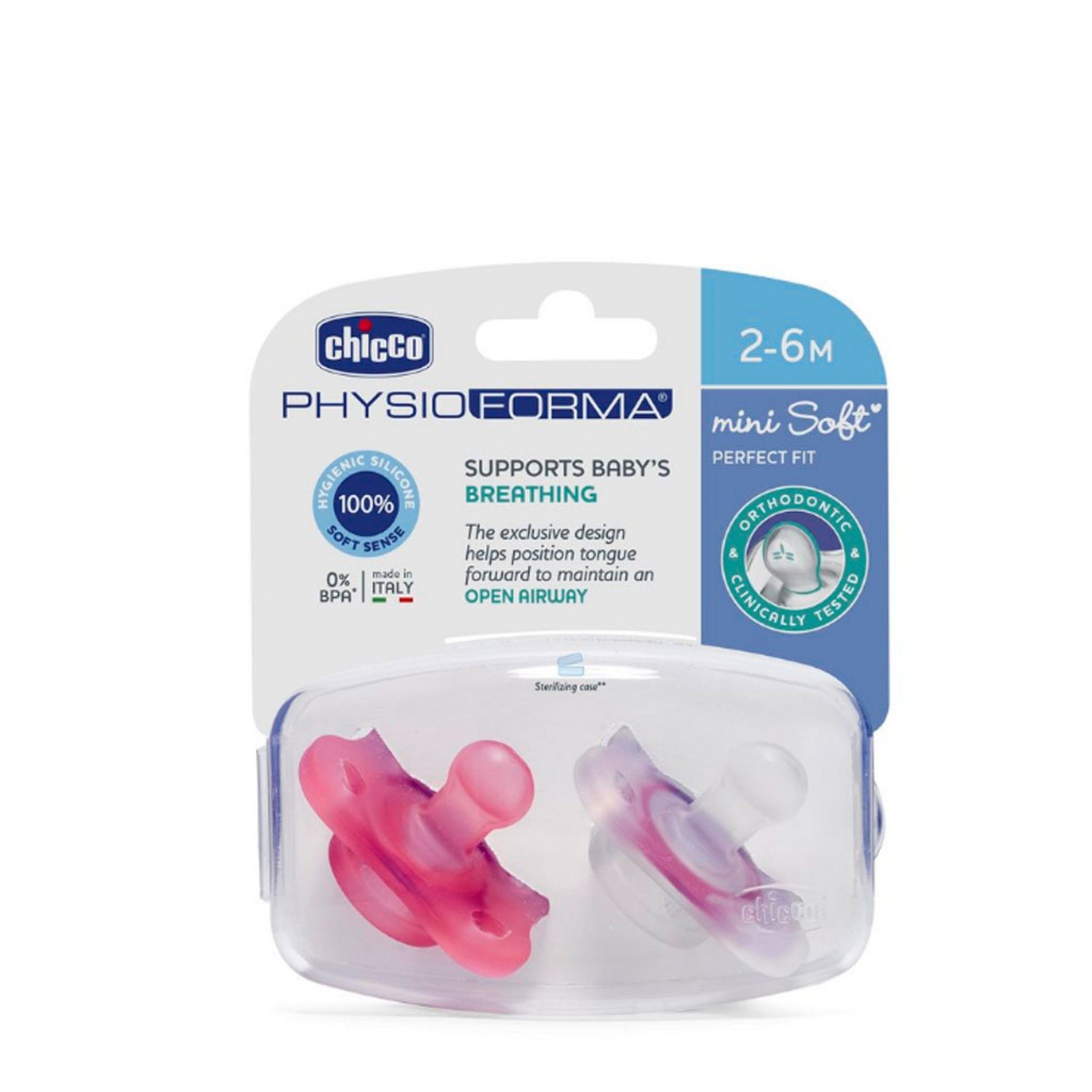 Chicco Chupeta Physio Mini Soft Girl
