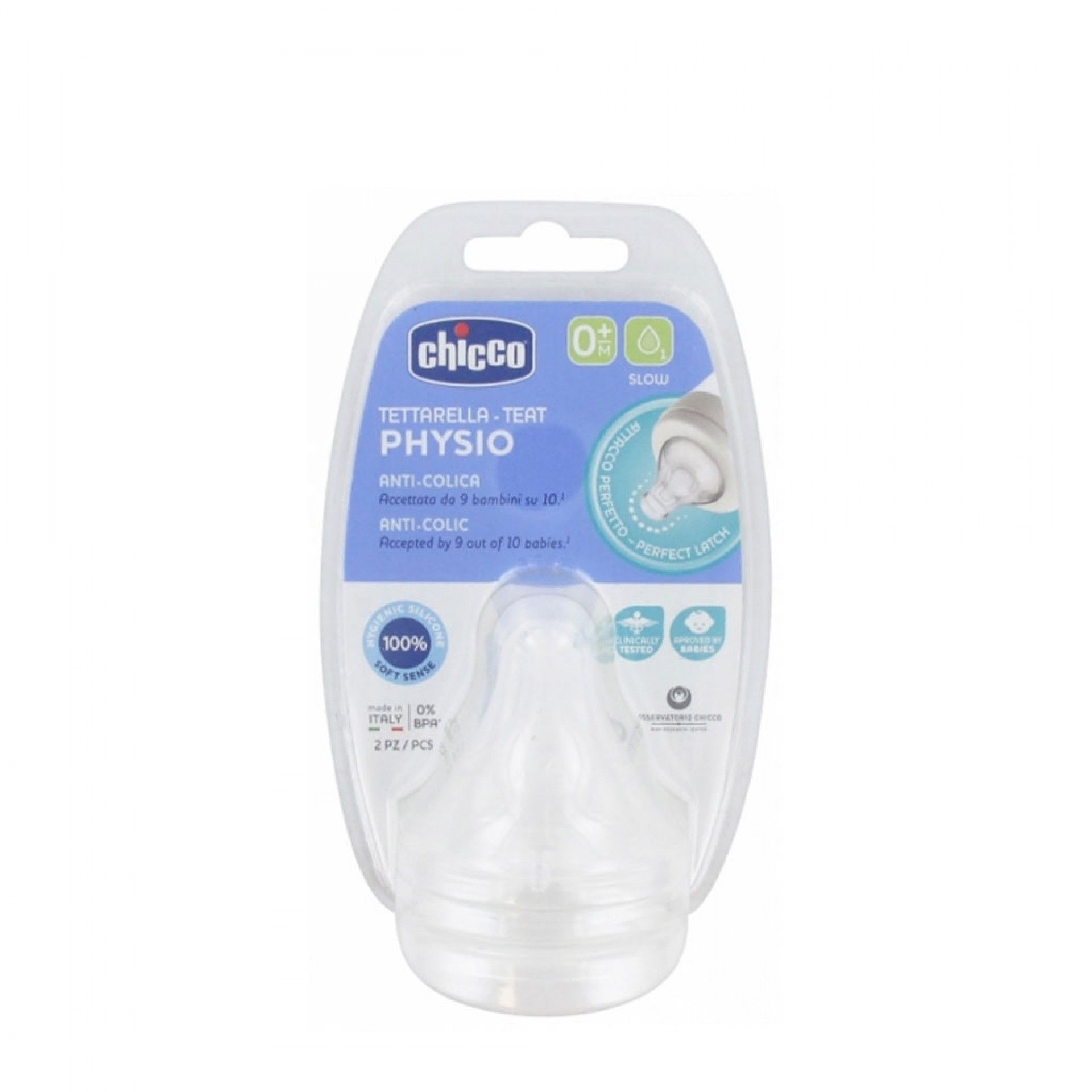 Chicco P5 Tetina Silicone Fluxo Lento