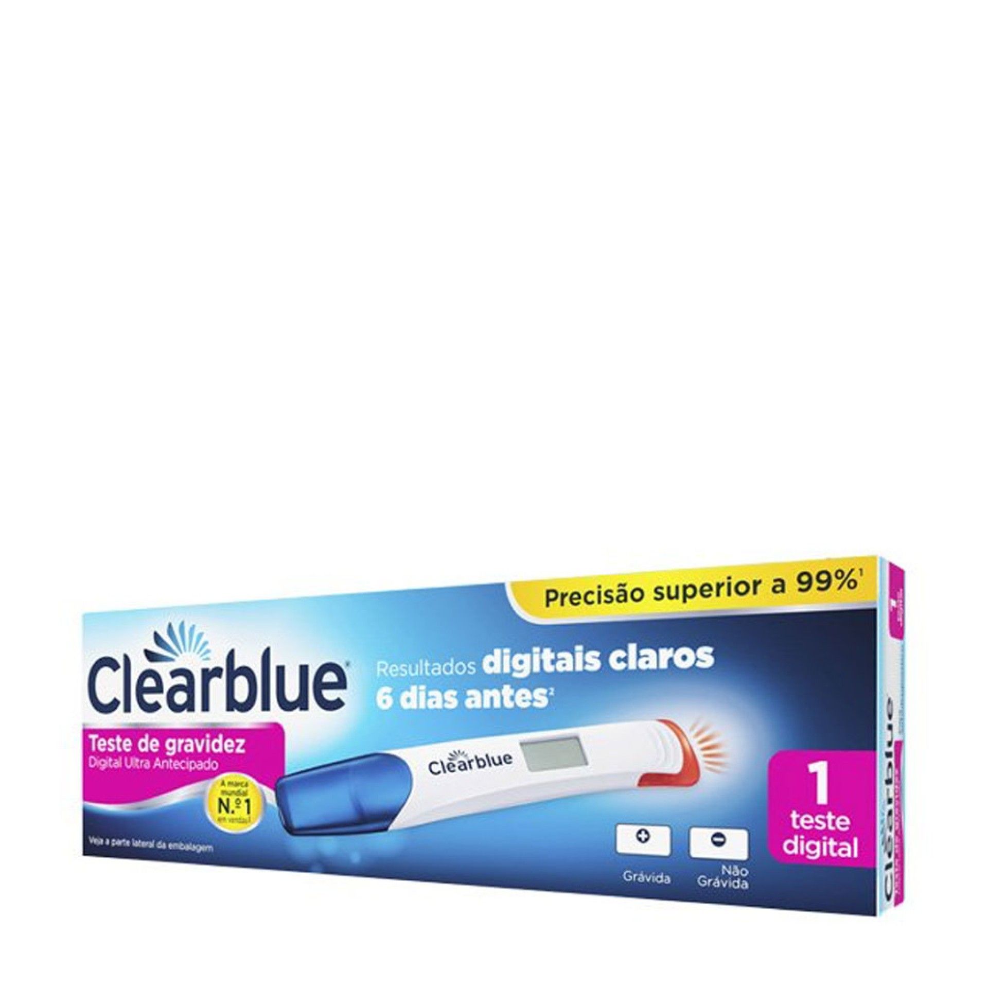 Clearblue Teste Gravidez Ultra 6 Dias