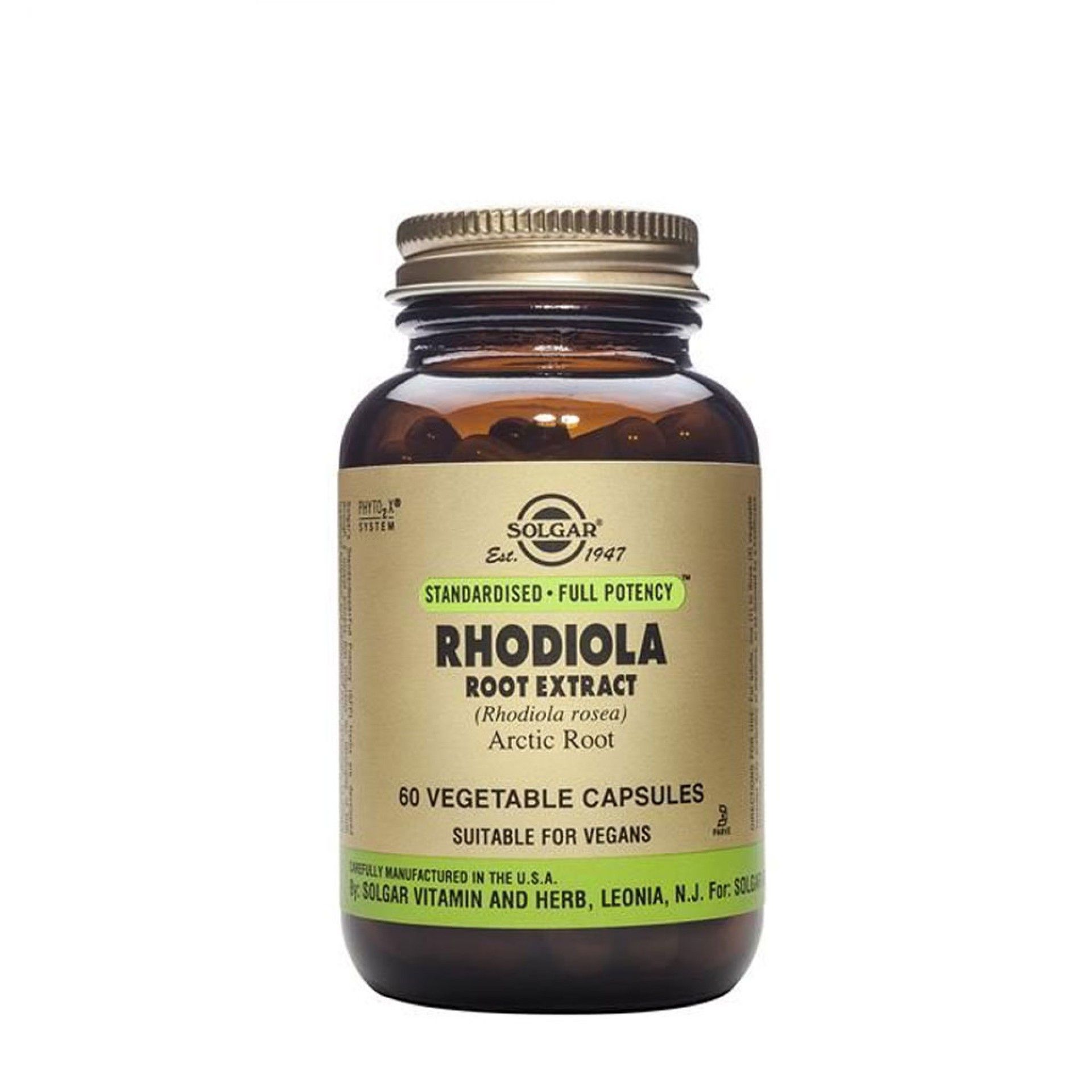 Solgar Extrato Estandardizado de Raiz de Rodiola