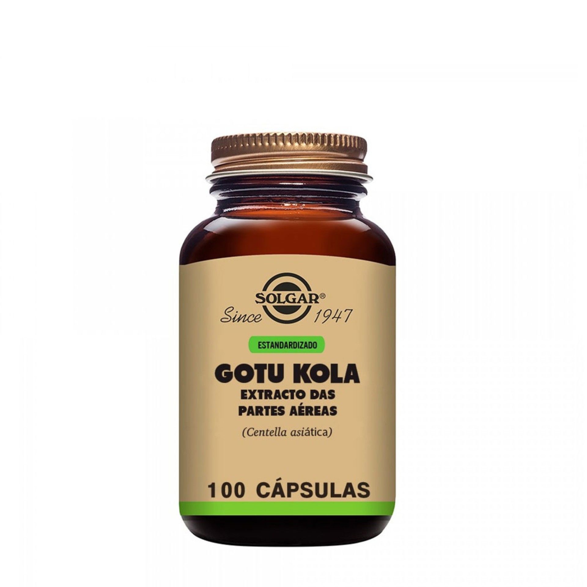 Solgar Gotu Kola - Cápsulas Centella Asiática