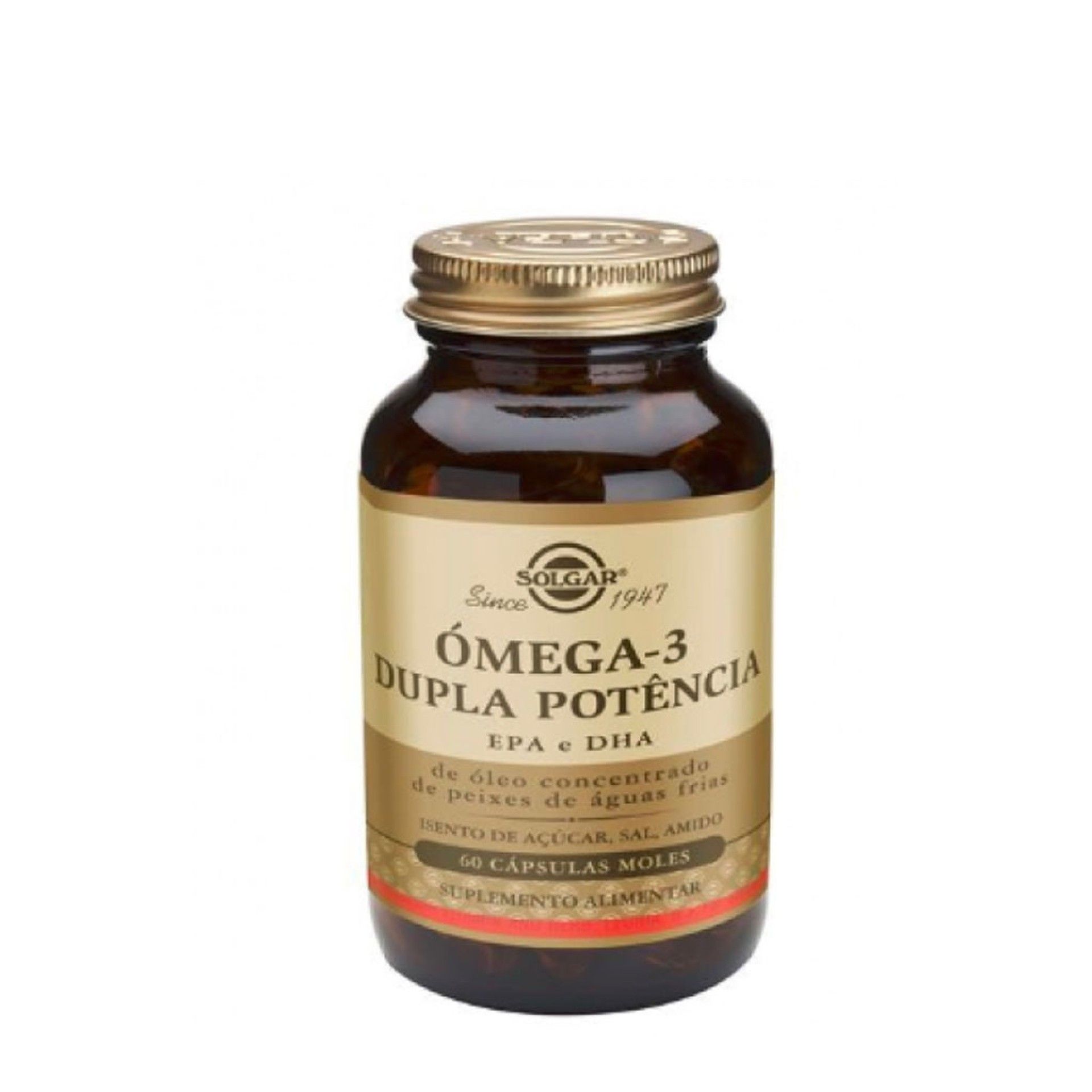 Solgar Ómega-3 Dupla Potência EPA e DHA
