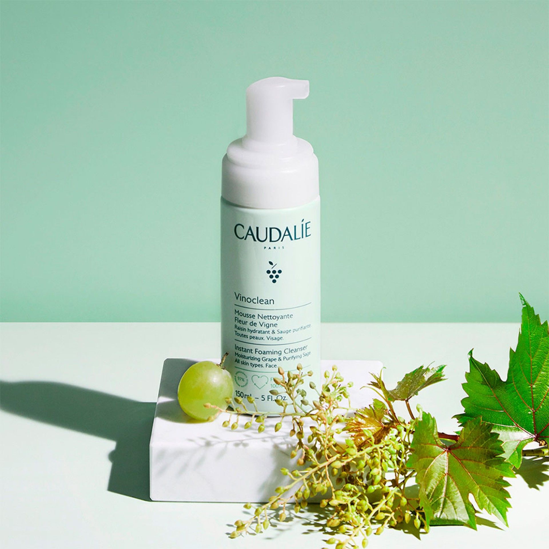 Caudalie Vinoclean Espuma de Limpeza Fleur de Vigne