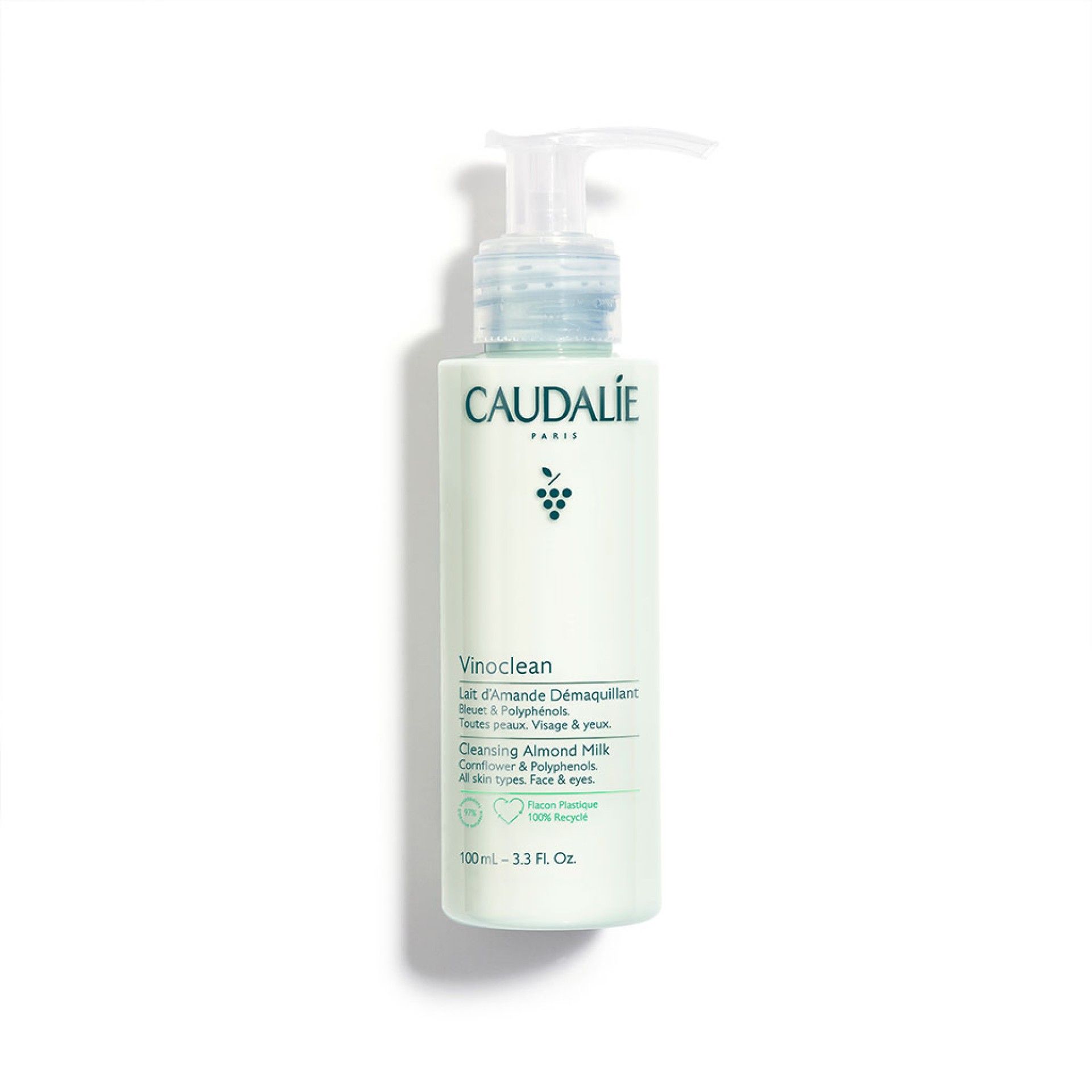 Caudalie Vinoclean Leite de Amêndoas Desmaquilhante