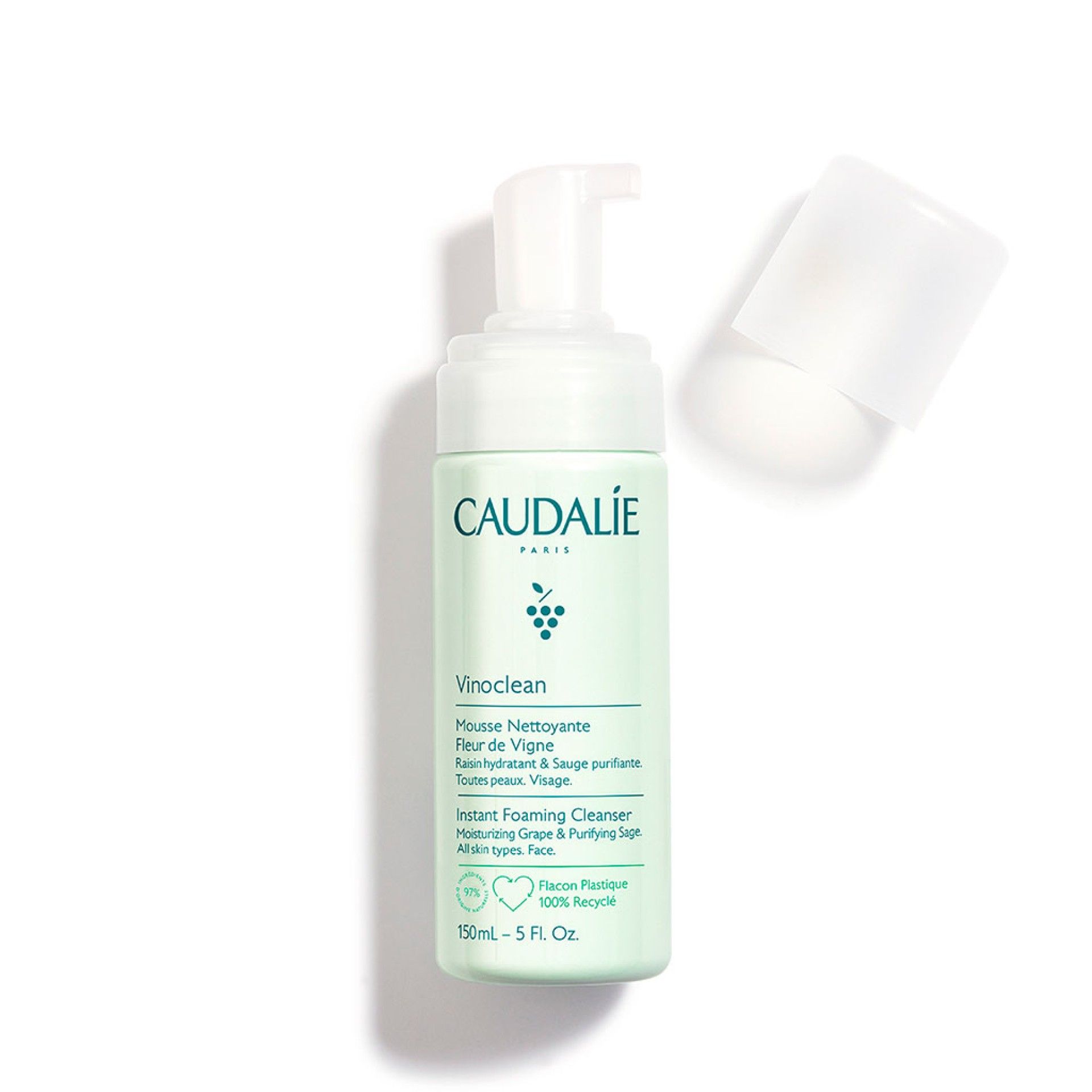 Caudalie Vinoclean Espuma de Limpeza Fleur de Vigne