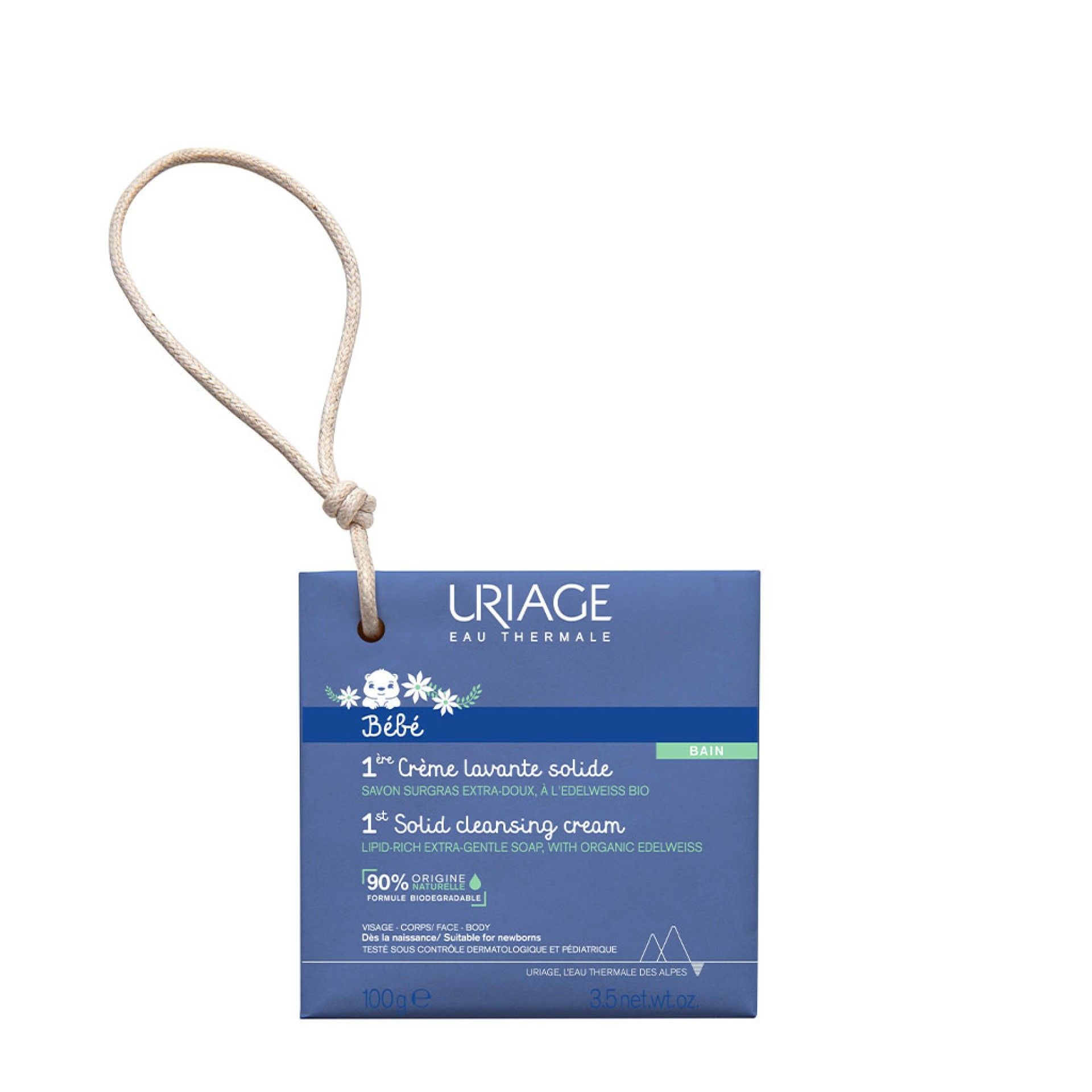 Uriage Bebé 1º Creme Lavante Sólido